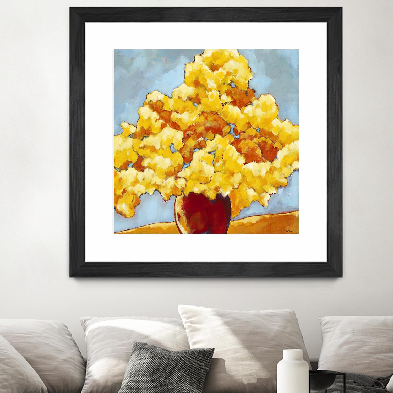 Golden Glory by Bram Rubinger on GIANT ART - orange flowers bouquet