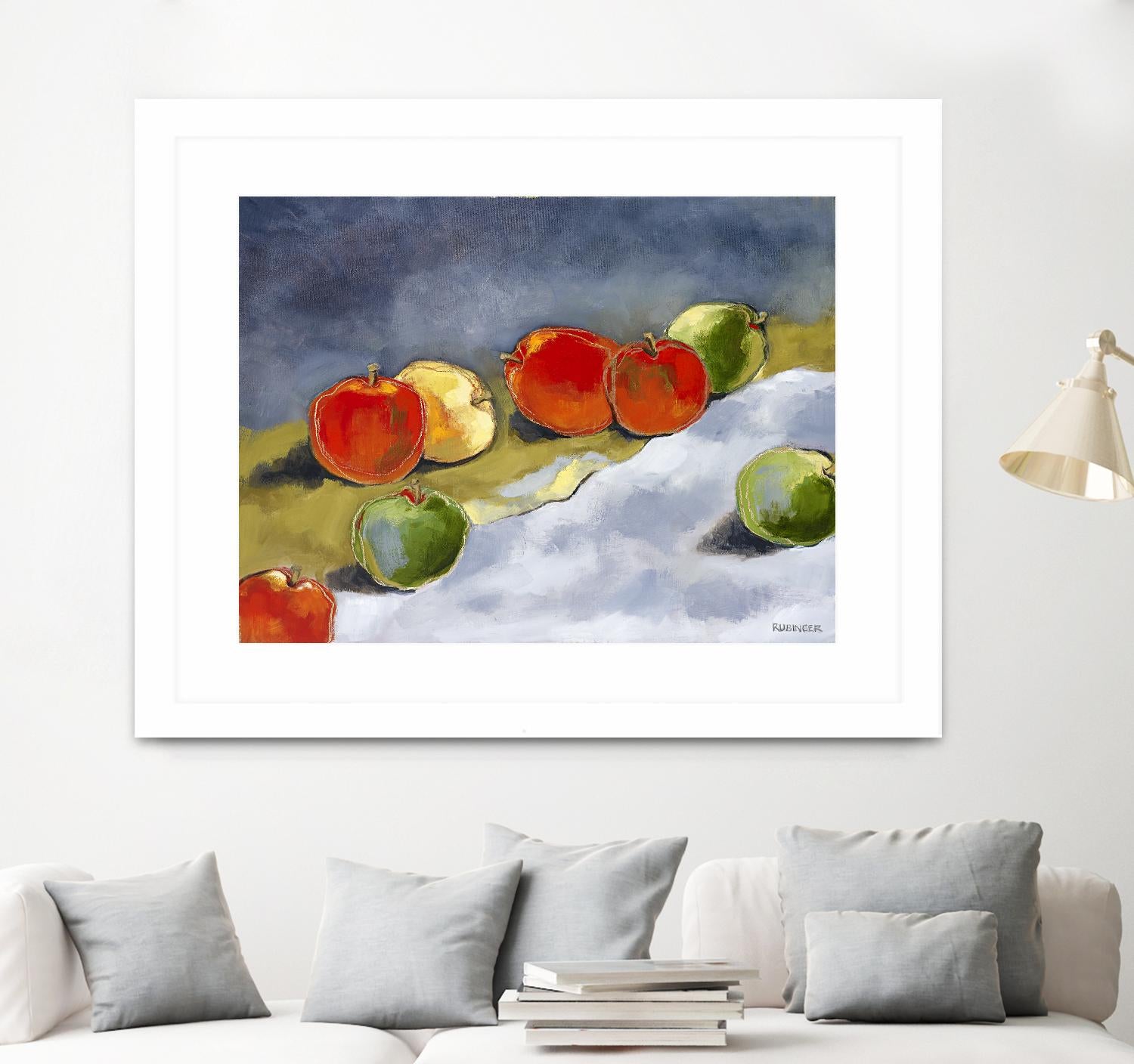Random Apples by Bram Rubinger on GIANT ART - red still life quebec artists
