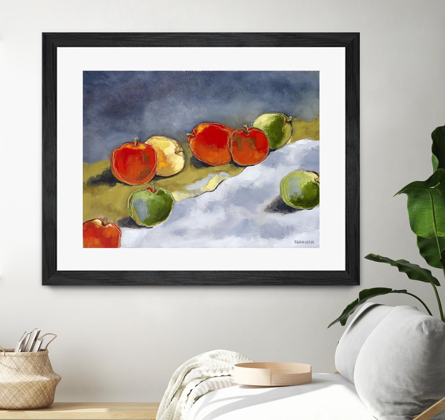 Random Apples by Bram Rubinger on GIANT ART - red still life quebec artists