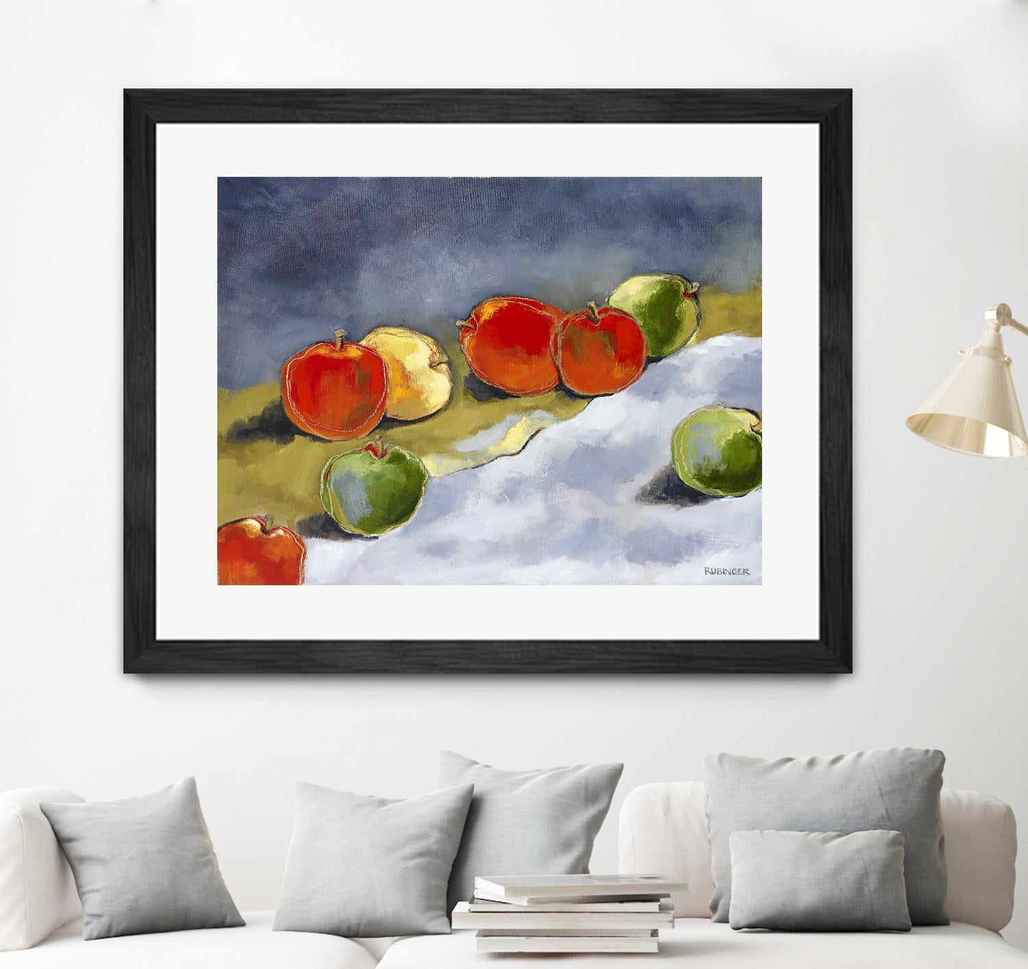 Random Apples by Bram Rubinger on GIANT ART - red still life quebec artists