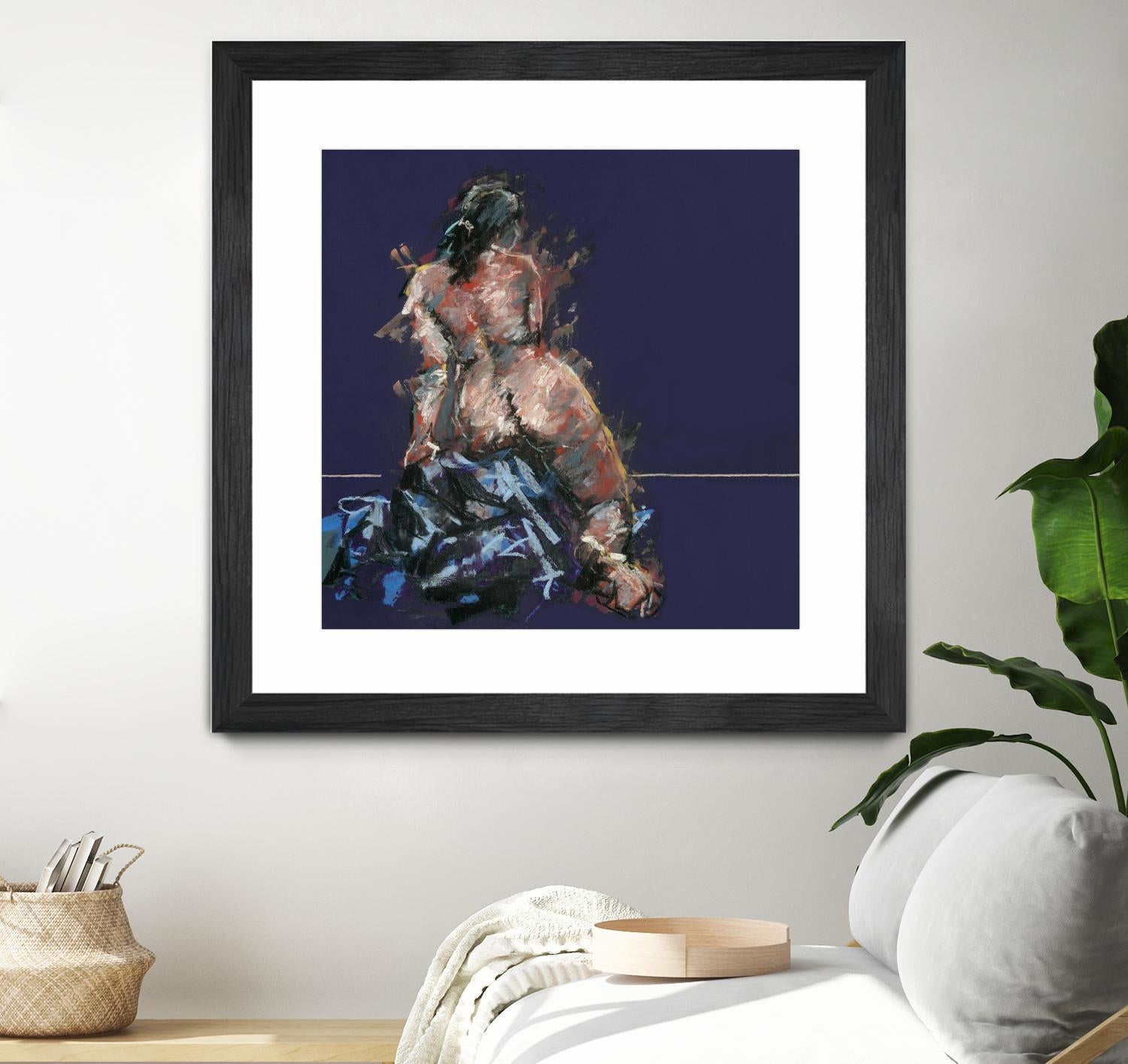 Istel by Jacques Clement on GIANT ART - pink figurative artistes du québec