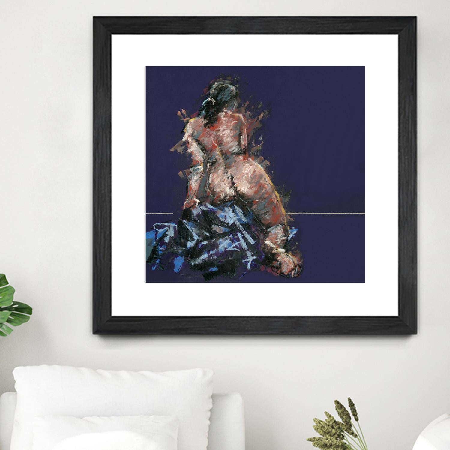 Istel by Jacques Clement on GIANT ART - pink figurative artistes du québec