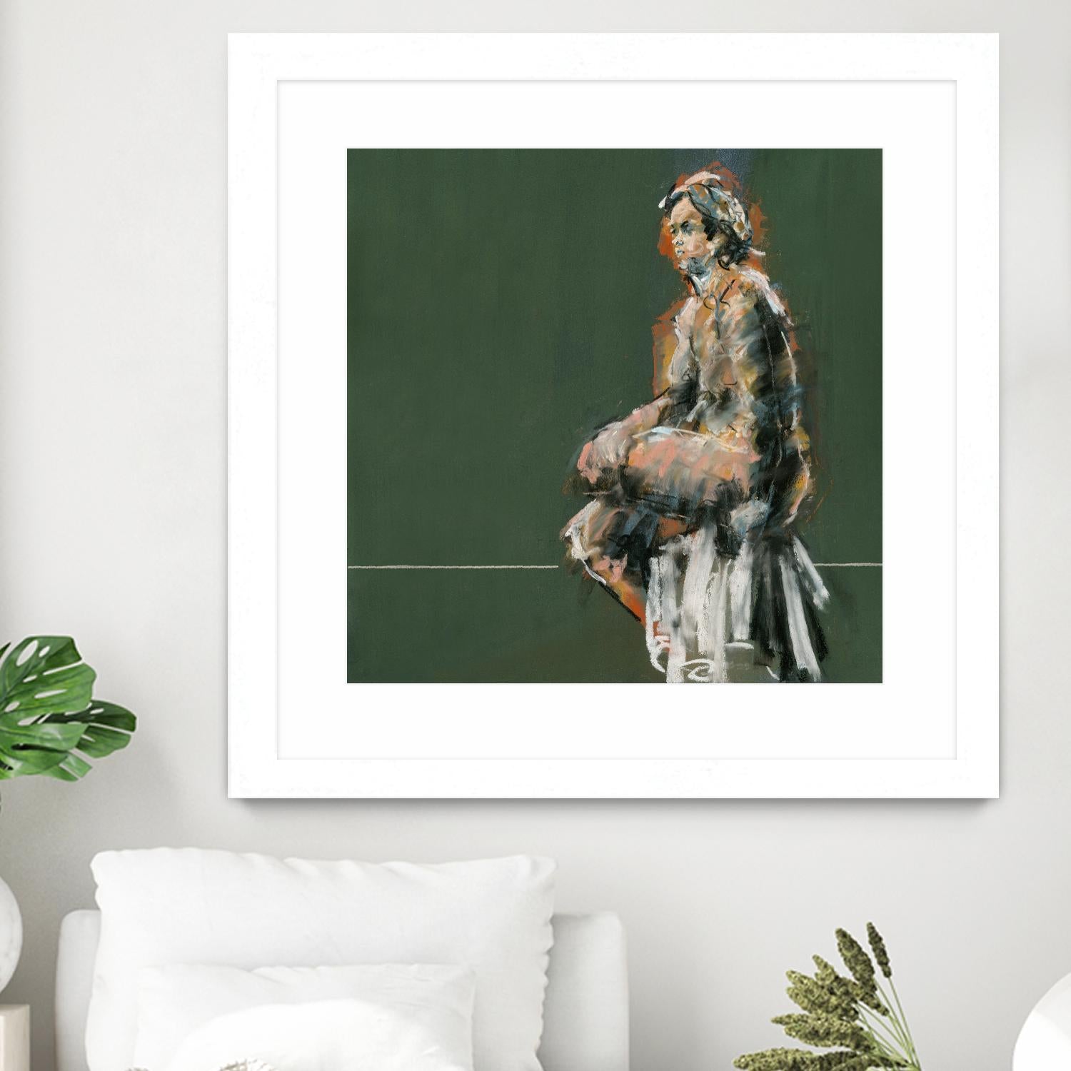 Lerma by Jacques Clement on GIANT ART - green figurative artistes du québec