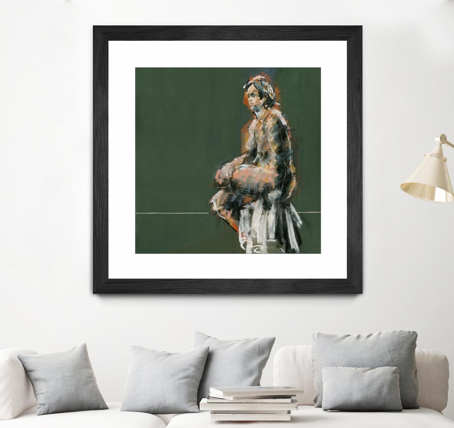 Lerma by Jacques Clement on GIANT ART - green figurative artistes du québec