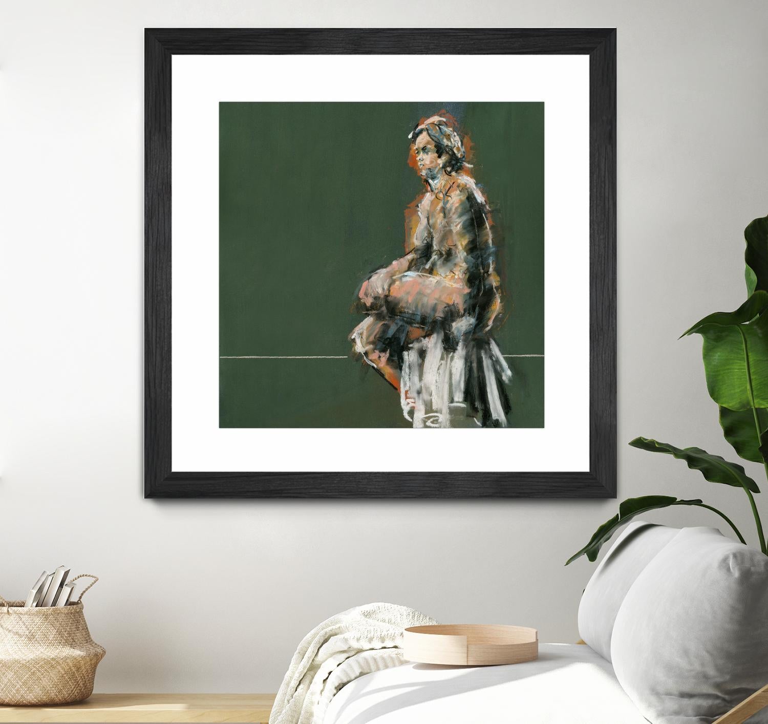 Lerma by Jacques Clement on GIANT ART - green figurative artistes du québec