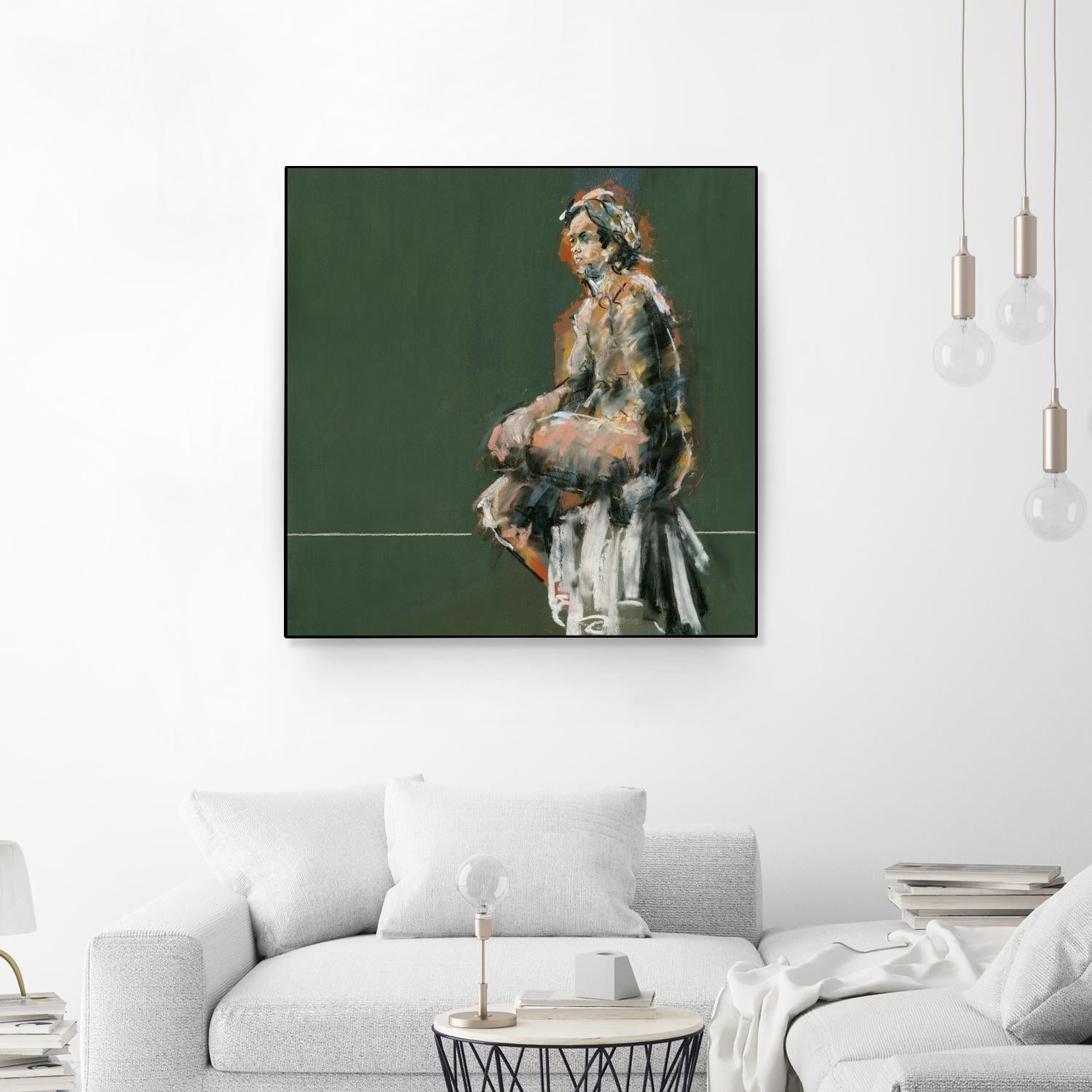 Lerma by Jacques Clement on GIANT ART - green figurative artistes du québec