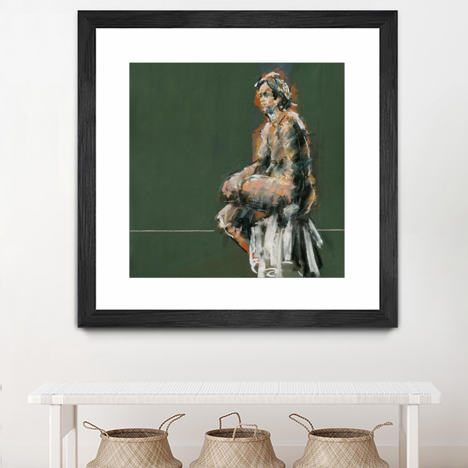 Lerma by Jacques Clement on GIANT ART - green figurative artistes du québec