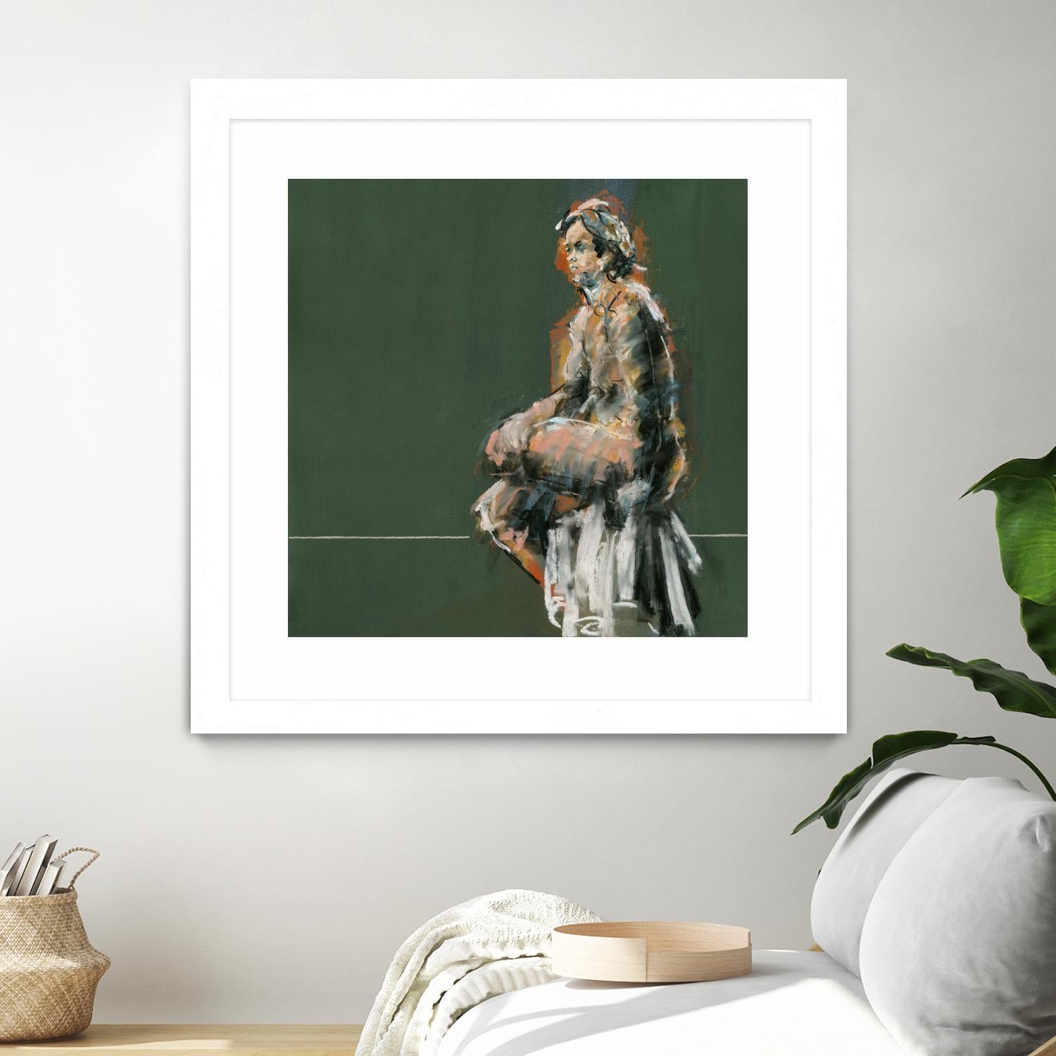 Lerma by Jacques Clement on GIANT ART - green figurative artistes du québec