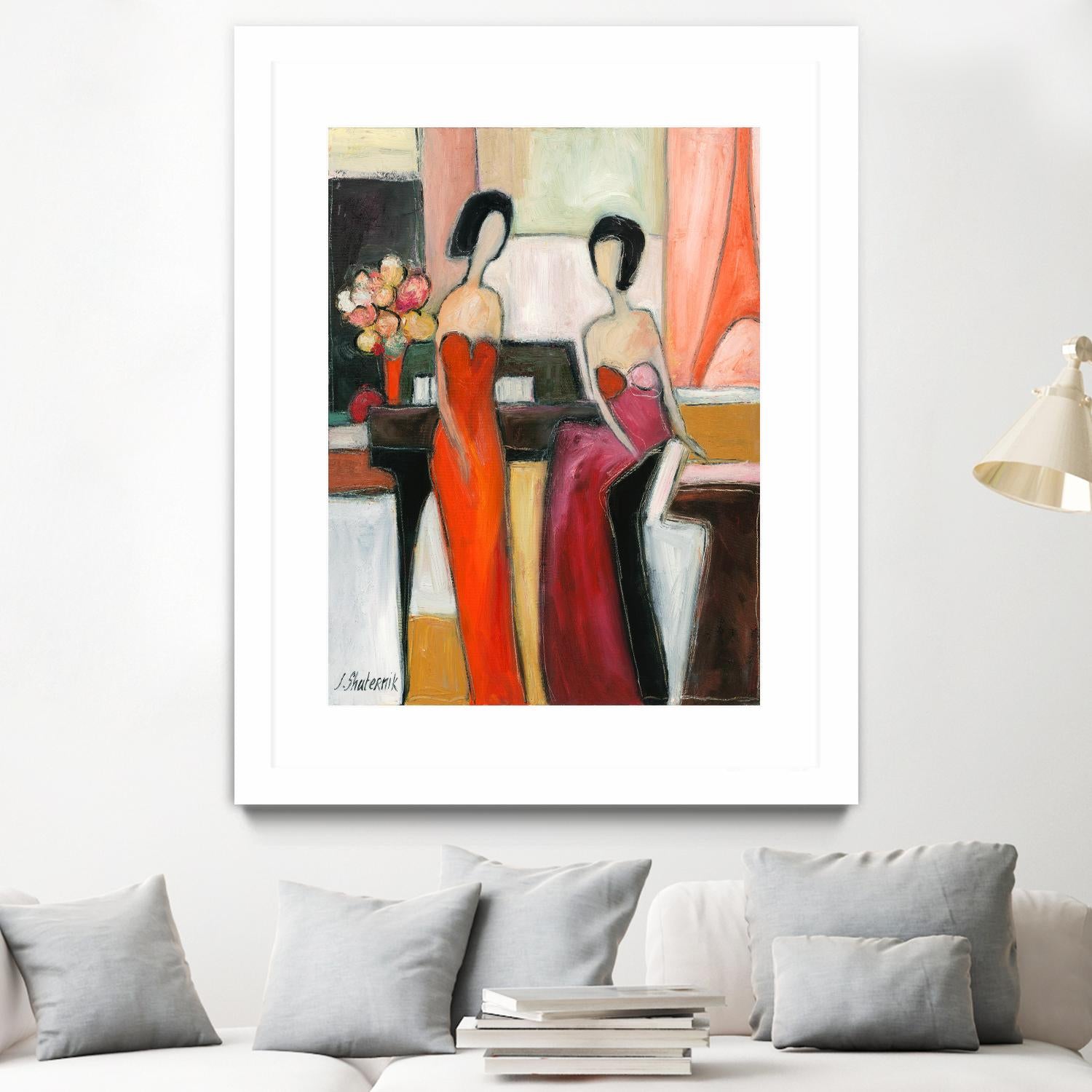 Musician and artist by Julia Shaternik on GIANT ART - red piano