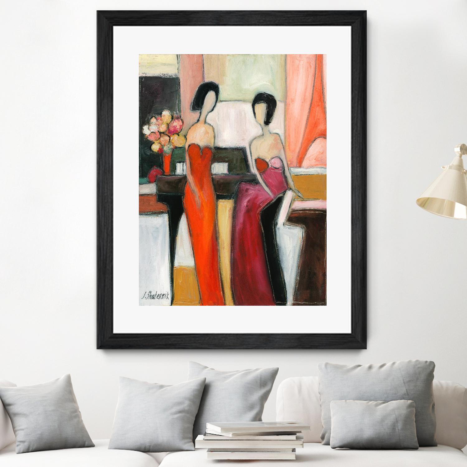 Musician and artist by Julia Shaternik on GIANT ART - red piano