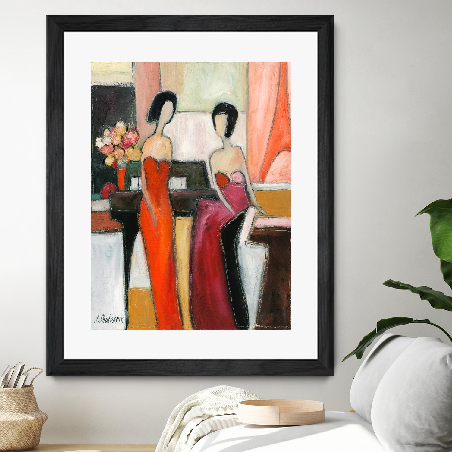 Musician and artist by Julia Shaternik on GIANT ART - red piano