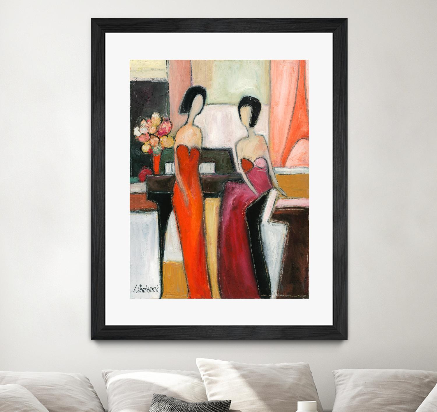 Musician and artist by Julia Shaternik on GIANT ART - red piano