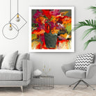 Colors of Wind by Doris Savard on GIANT ART - orange flowers canadian painters