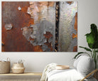 Rusty Panel by Jean-François Dupuis on GIANT ART - orange abstract artiste québécois