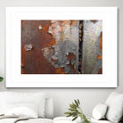 Rusty Panel  Rouille III by Jean-François Dupuis on GIANT ART - orange abstract artiste québécois