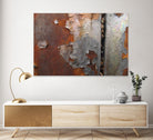 Rusty Panel  Rouille III by Jean-François Dupuis on GIANT ART - orange abstract artiste québécois