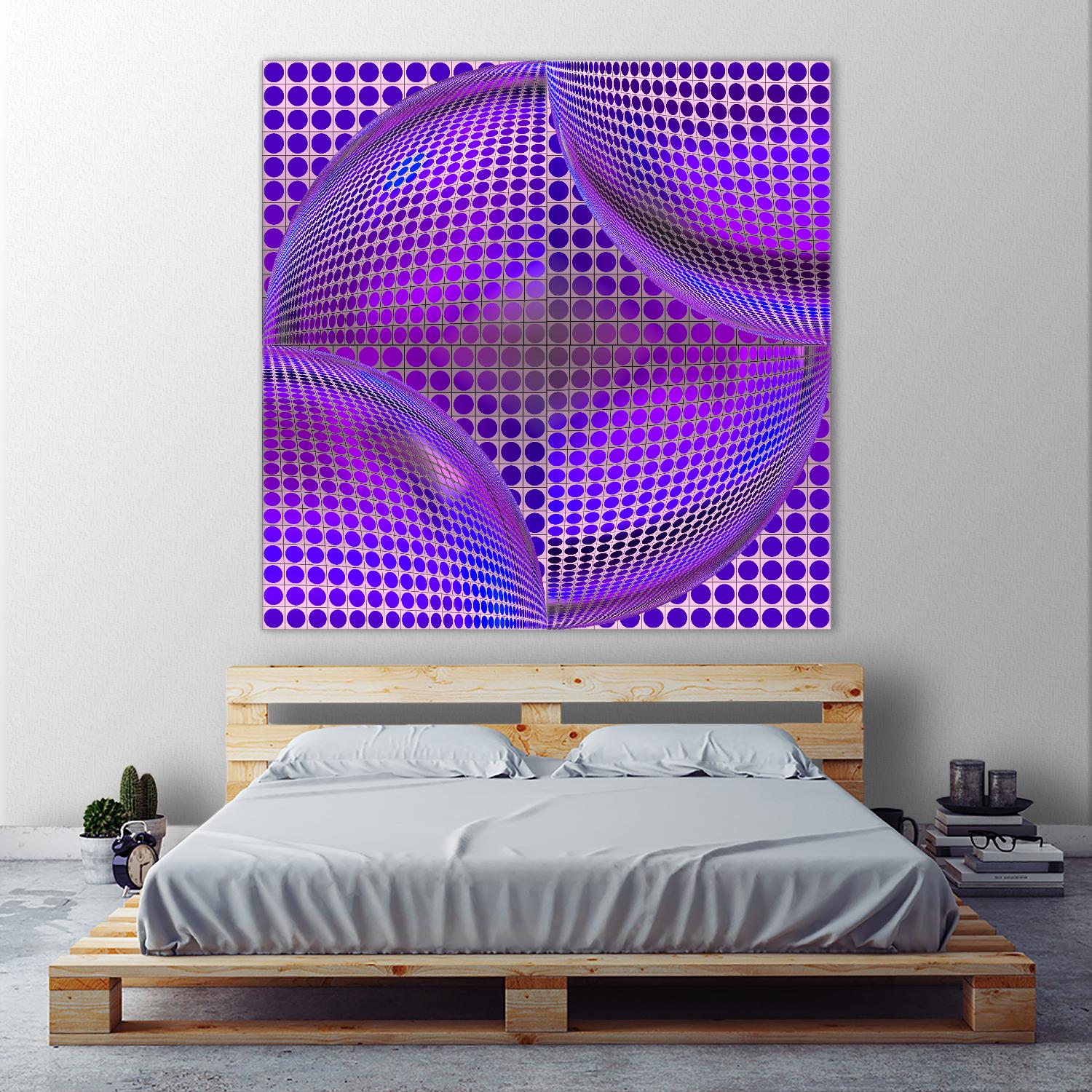 Motown II by Jefd on GIANT ART - blue digital 1960