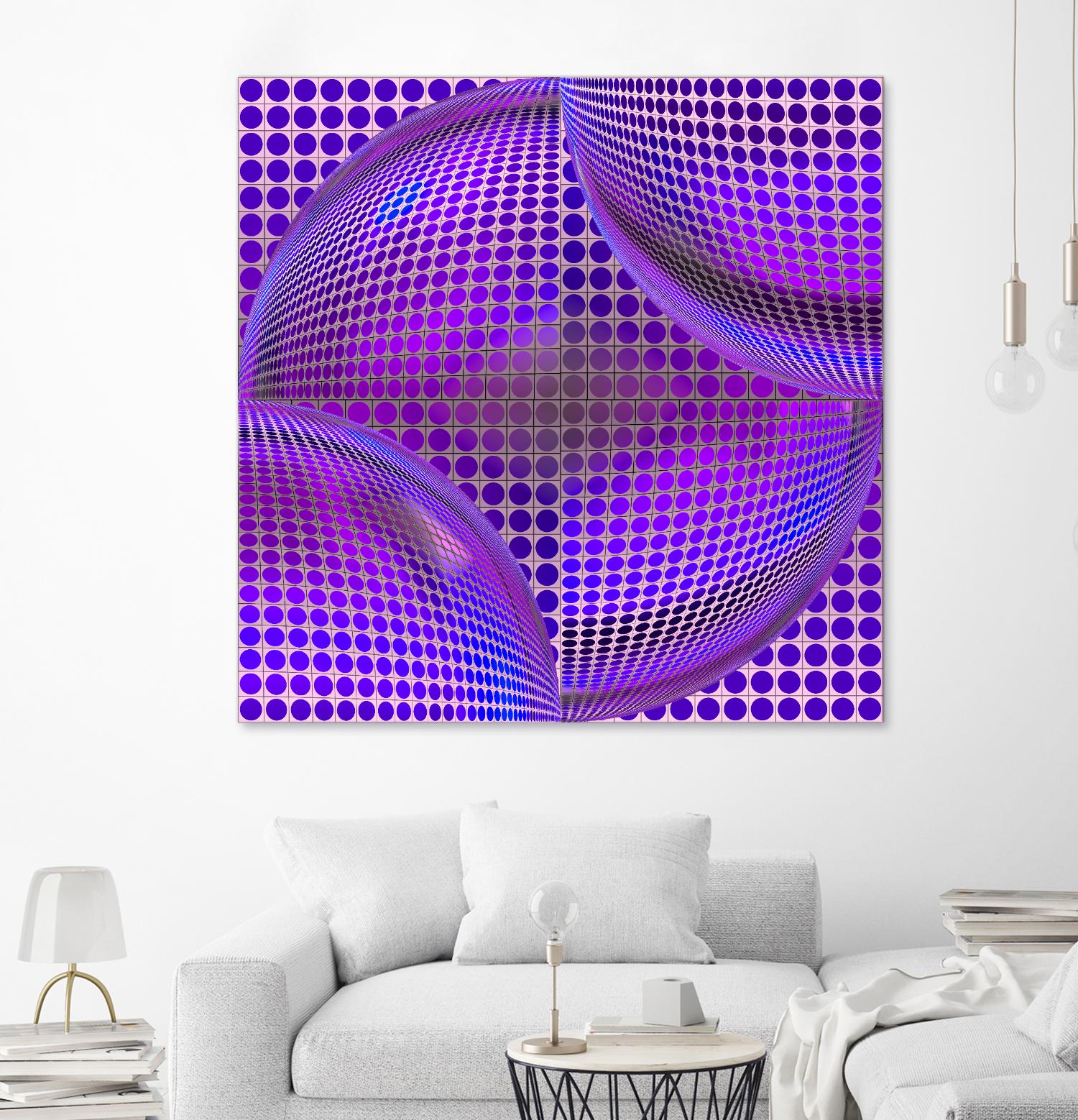 Motown II by Jefd on GIANT ART - blue digital 1960