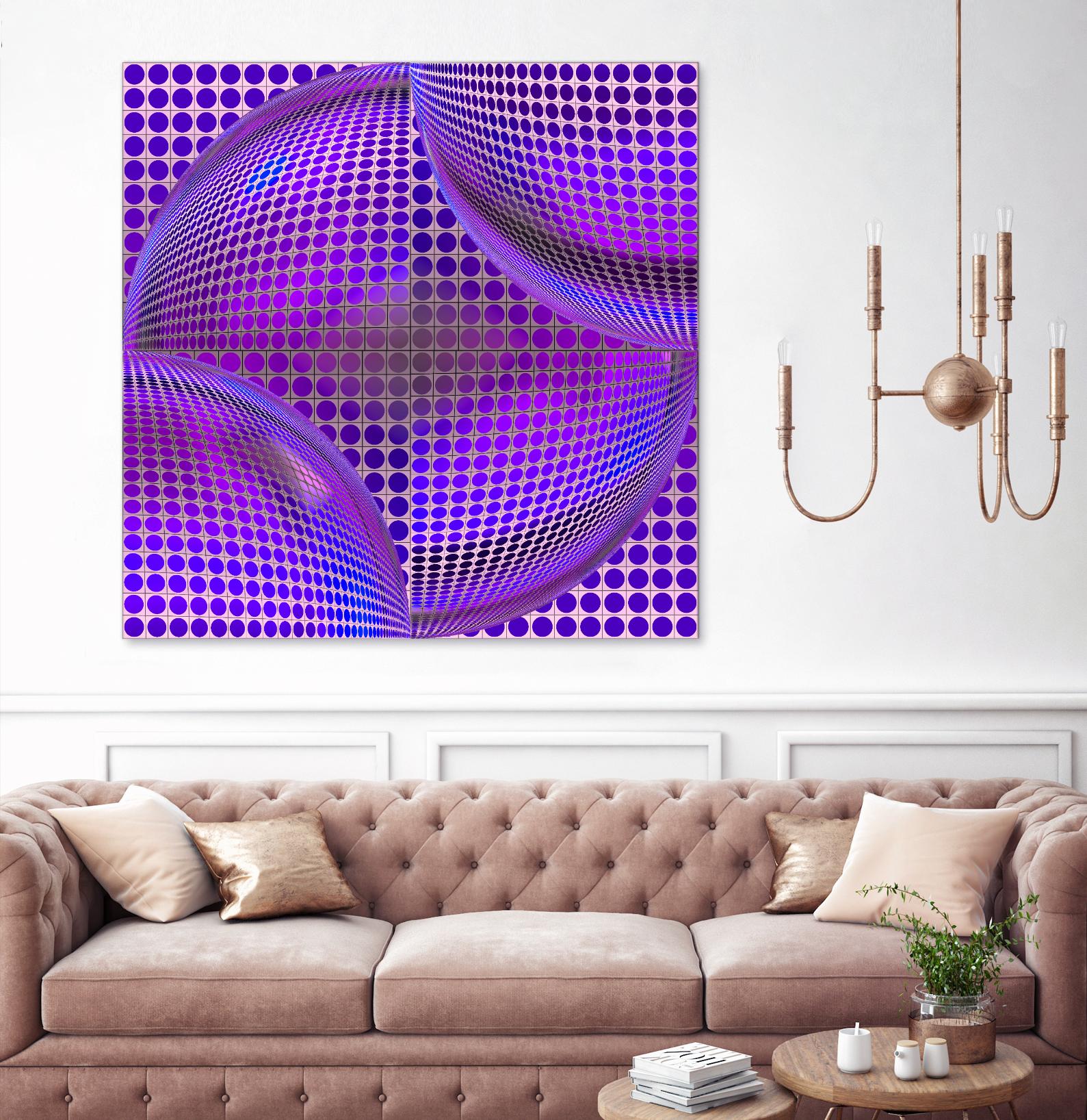 Motown II by Jefd on GIANT ART - blue digital 1960