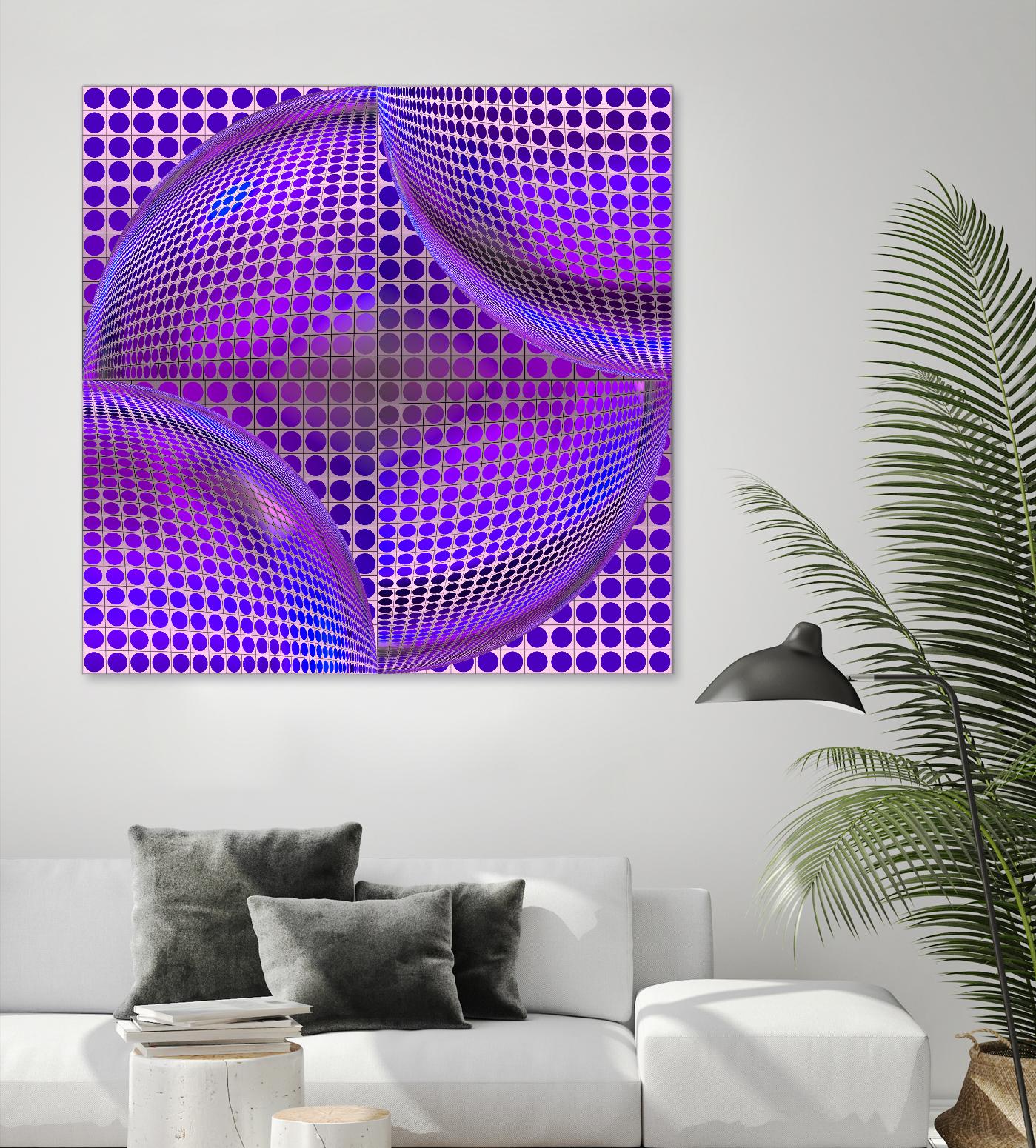 Motown II by Jefd on GIANT ART - blue digital 1960