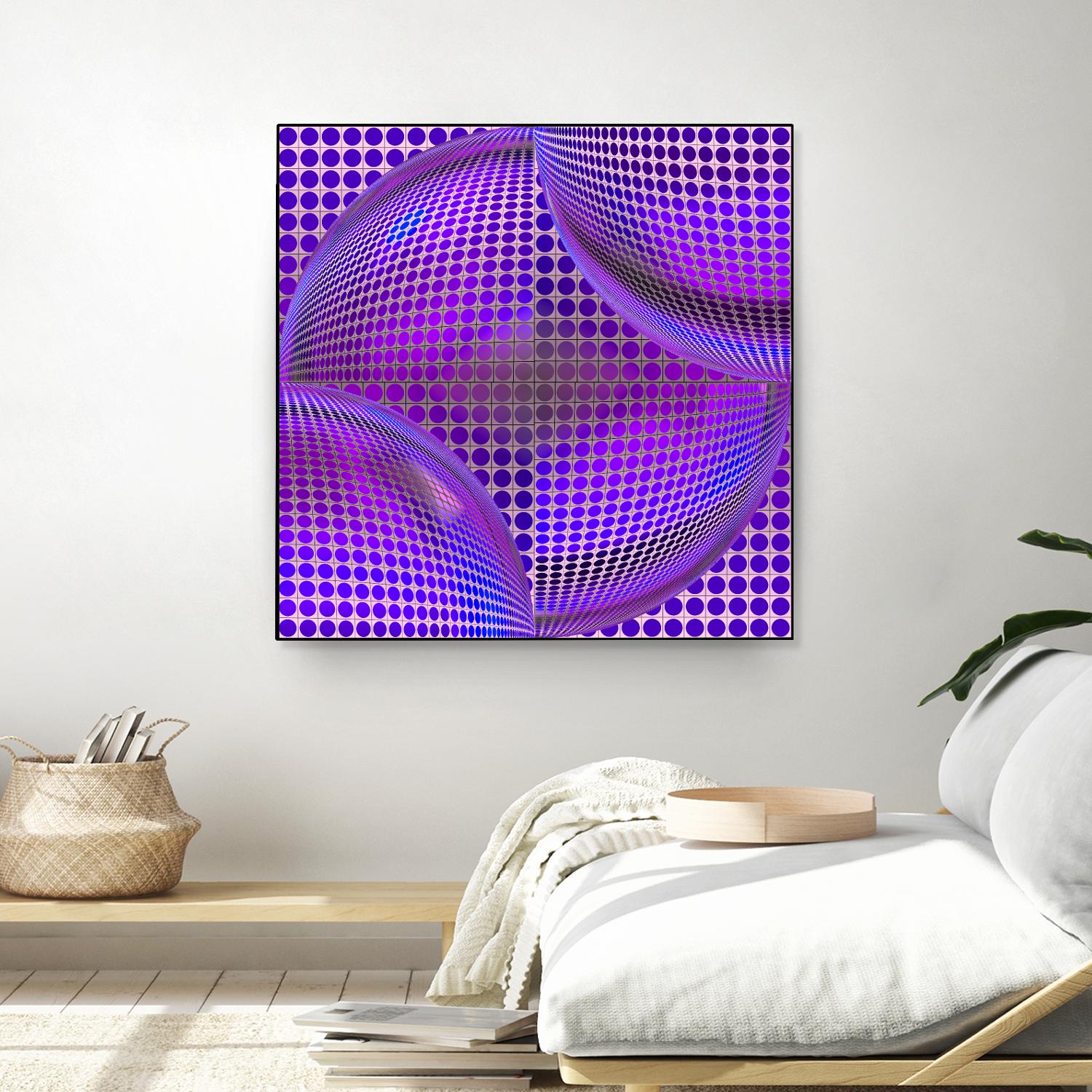 Motown II by Jefd on GIANT ART - blue digital 1960