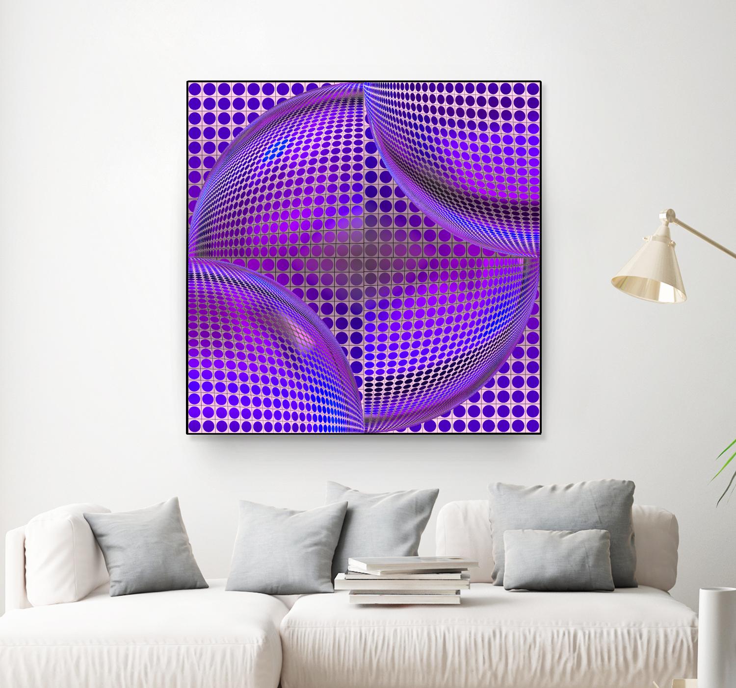 Motown II by Jefd on GIANT ART - blue digital 1960