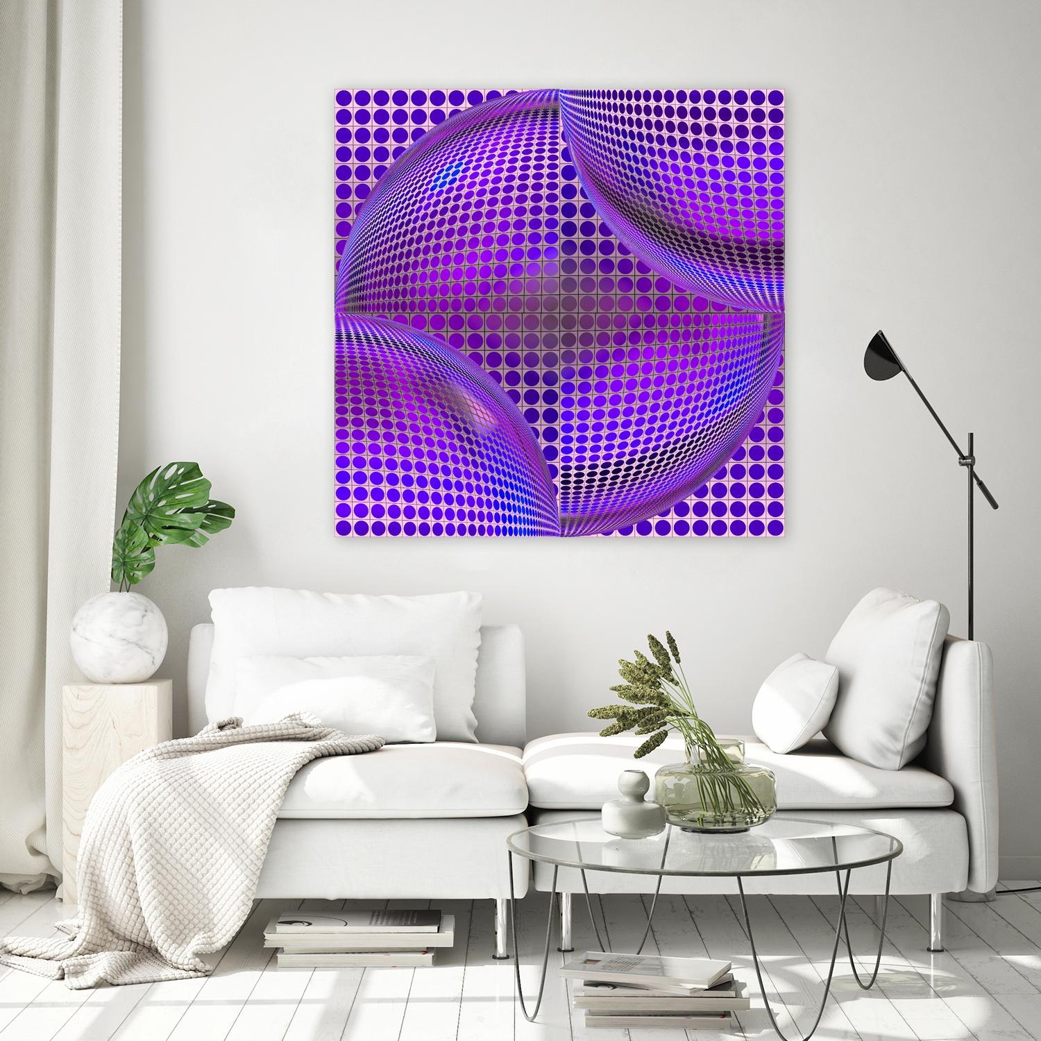 Motown II by Jefd on GIANT ART - blue digital 1960