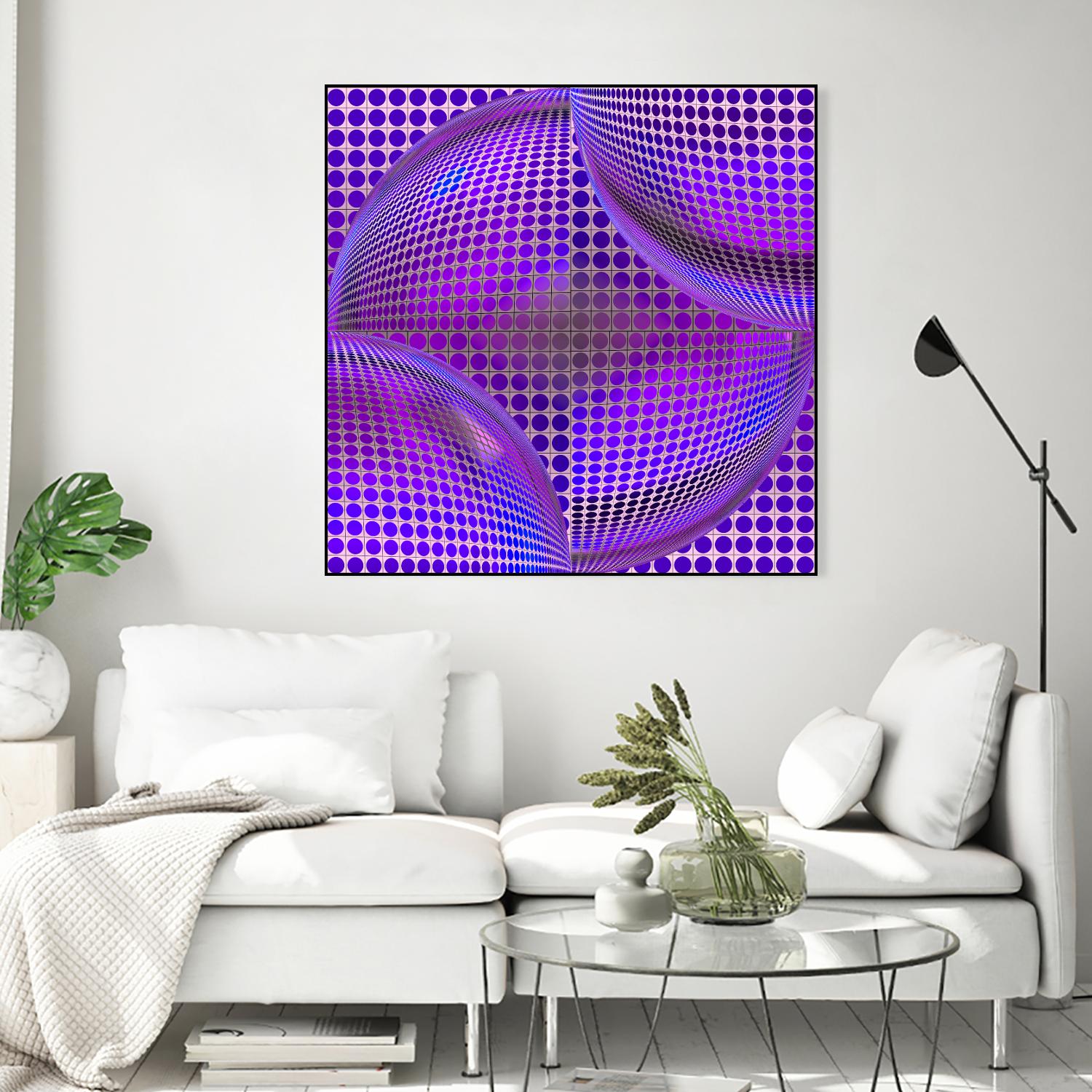 Motown II by Jefd on GIANT ART - blue digital 1960