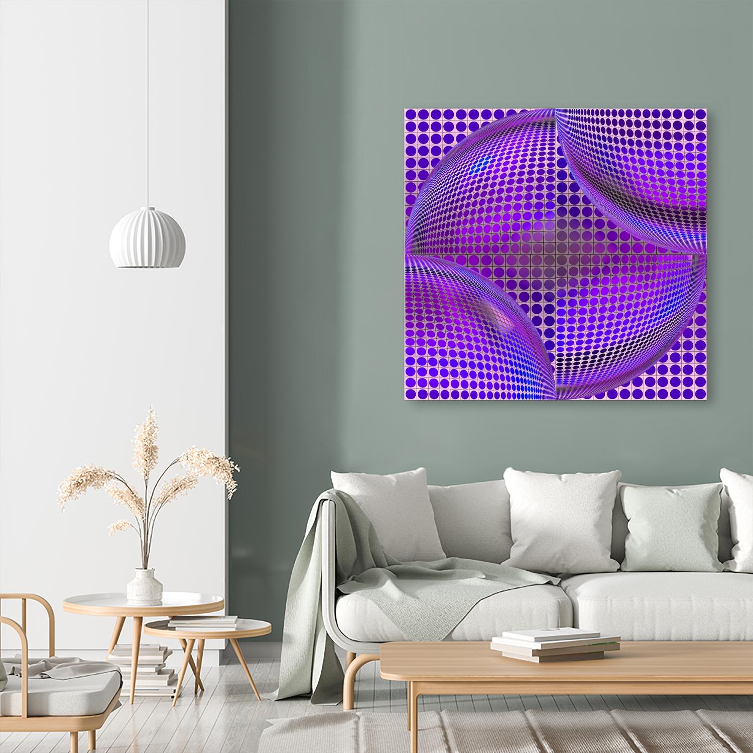 Motown II by Jefd on GIANT ART - blue digital 1960