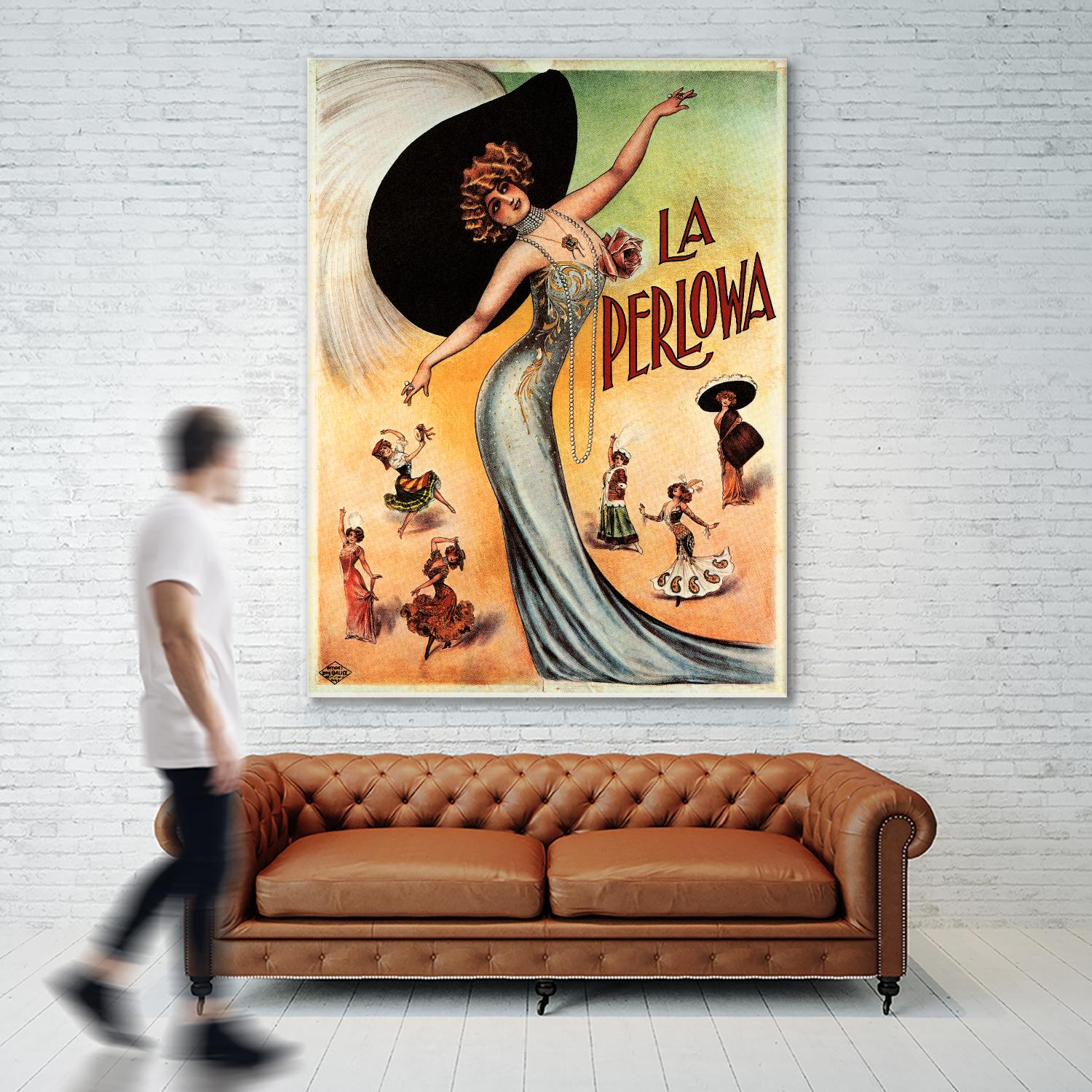La Perlowa by Archive on GIANT ART - orange vintage song