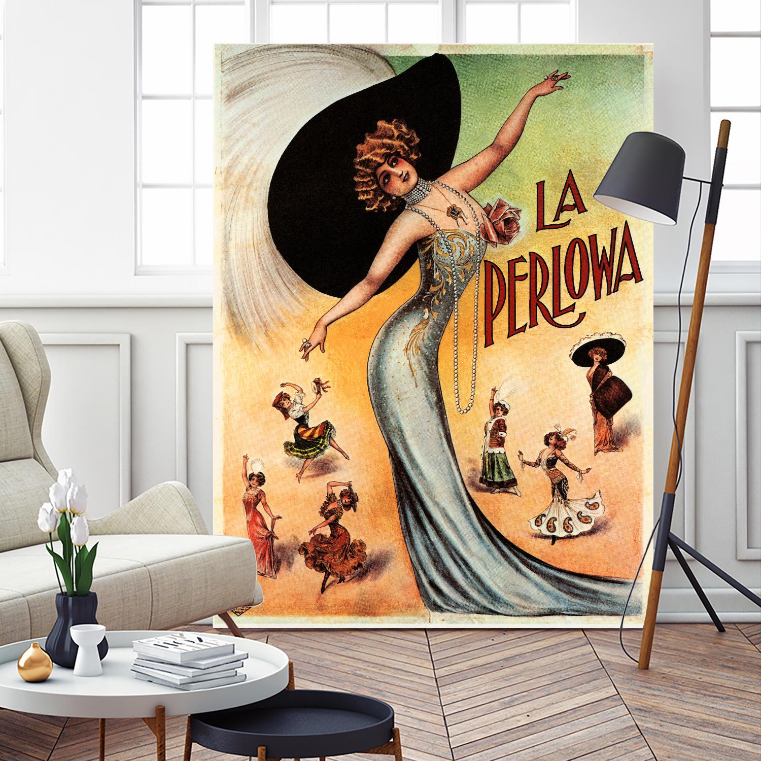 La Perlowa by Archive on GIANT ART - orange vintage song