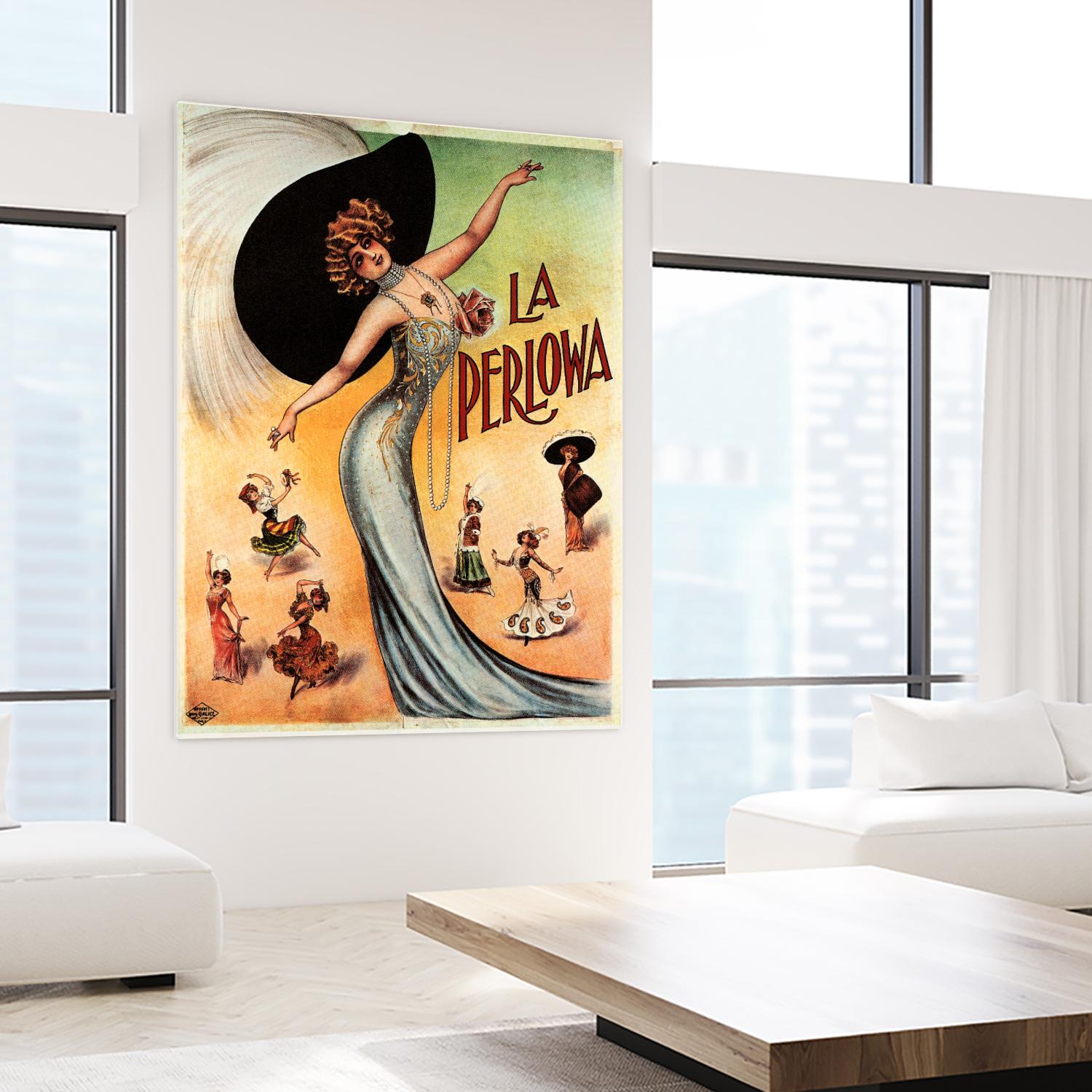 La Perlowa by Archive on GIANT ART - orange vintage song