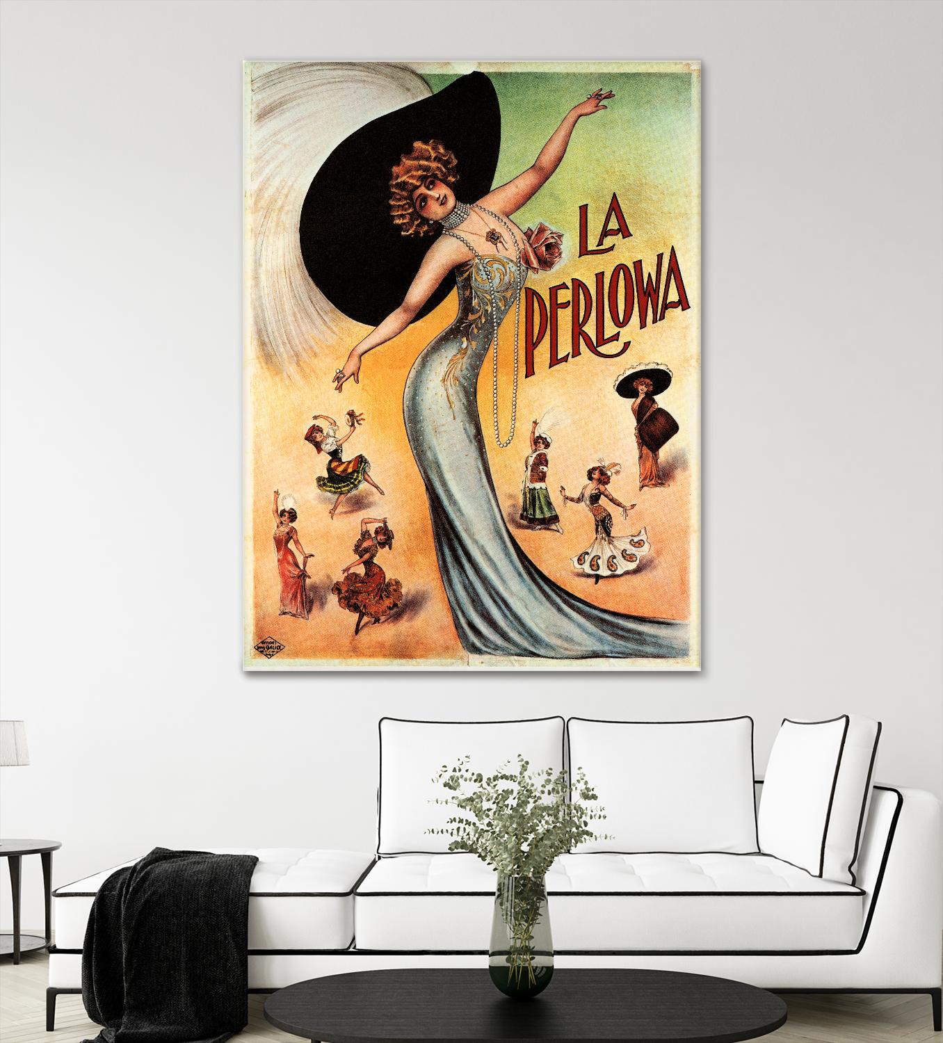 La Perlowa by Archive on GIANT ART - orange vintage song