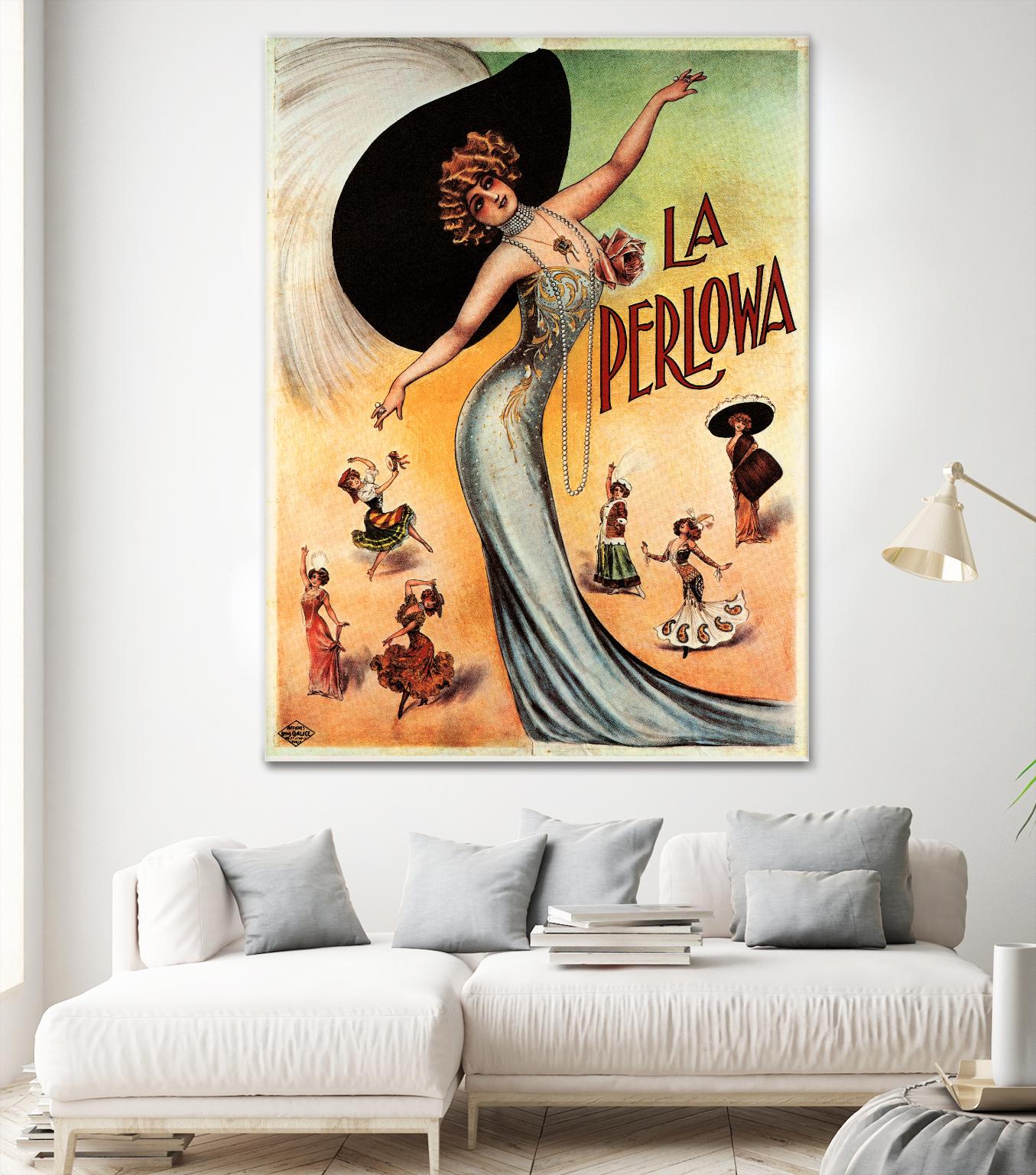La Perlowa by Archive on GIANT ART - orange vintage song