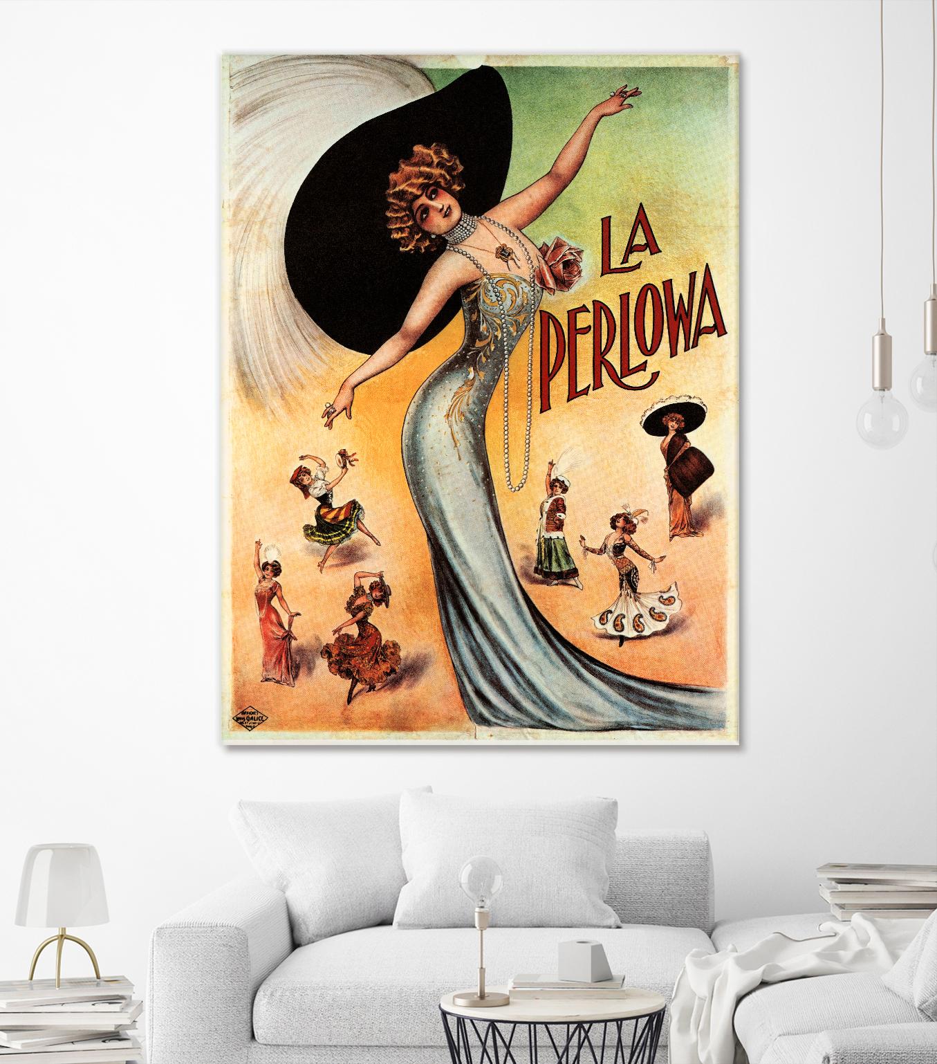 La Perlowa by Archive on GIANT ART - orange vintage song