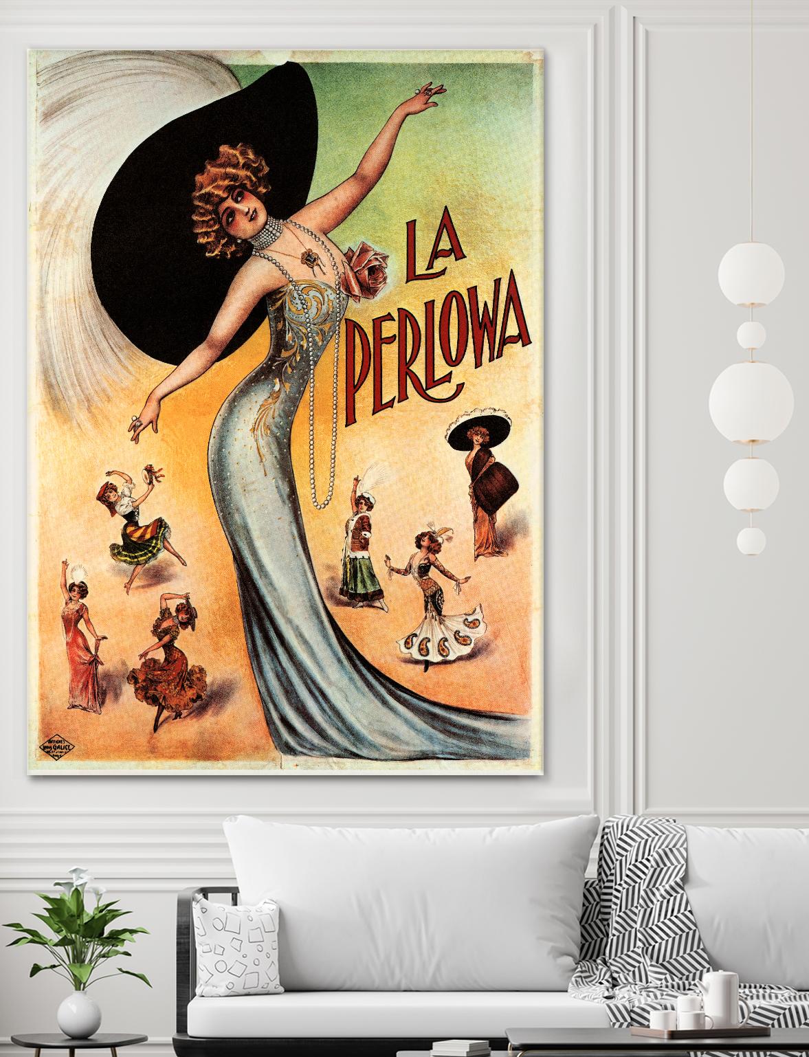 La Perlowa by Archive on GIANT ART - orange vintage song