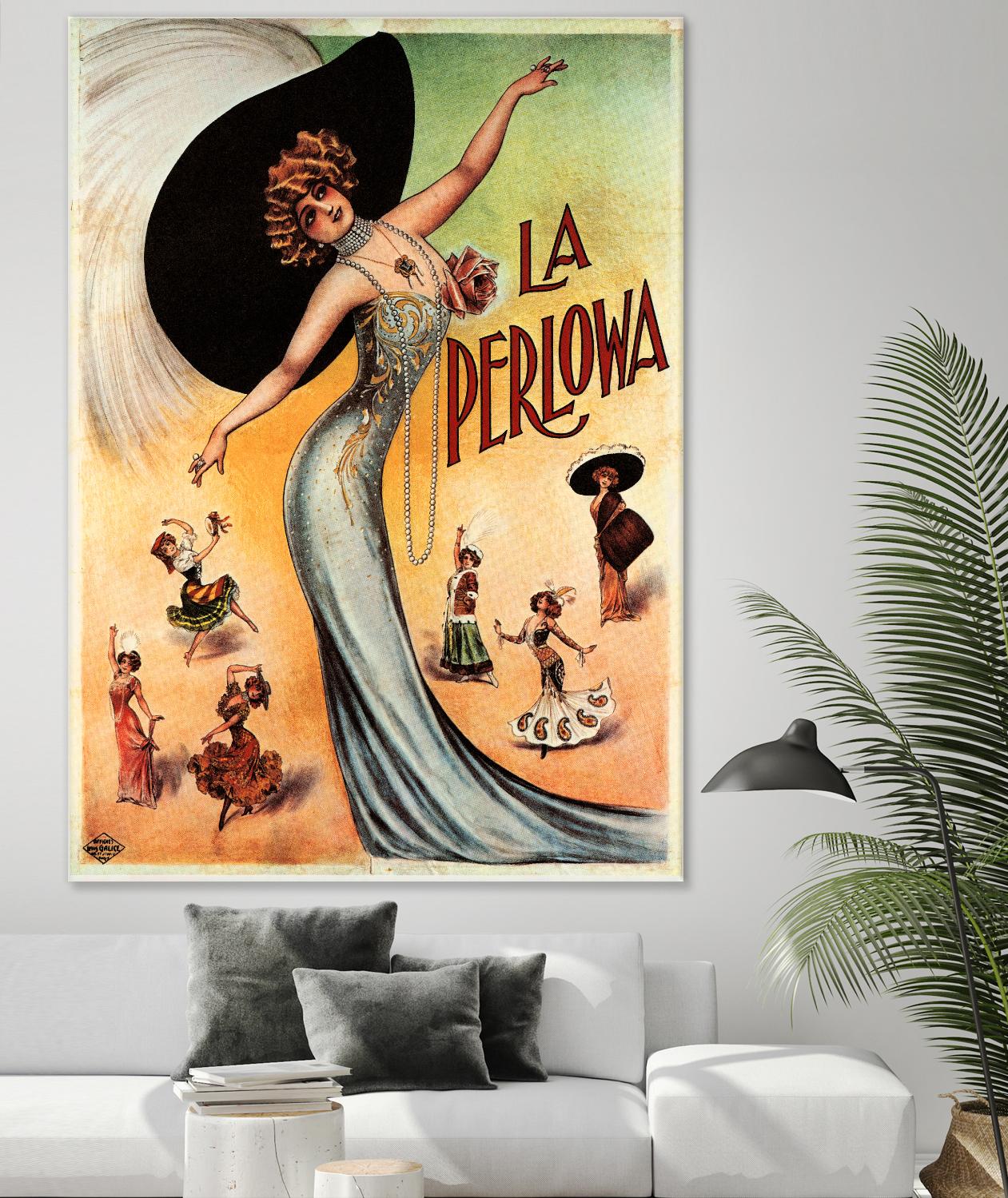 La Perlowa by Archive on GIANT ART - orange vintage song