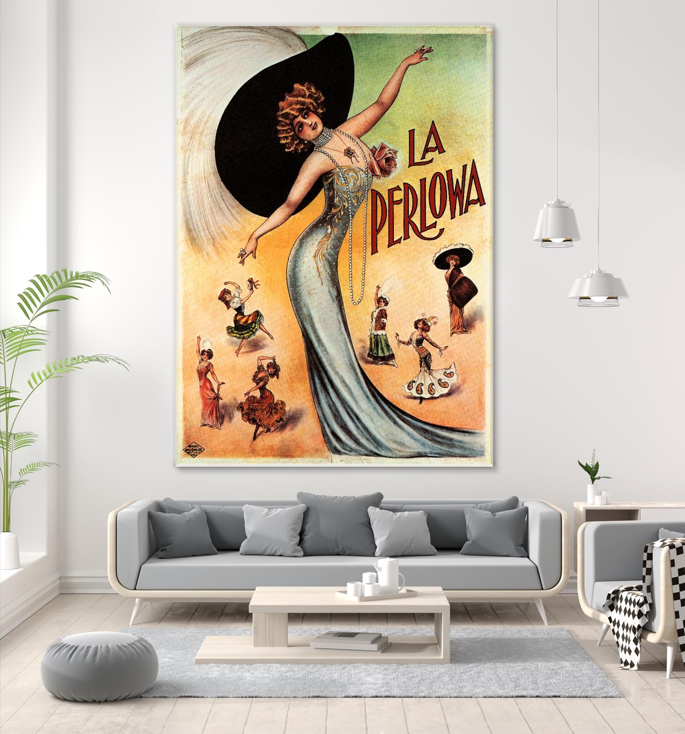 La Perlowa by Archive on GIANT ART - orange vintage song