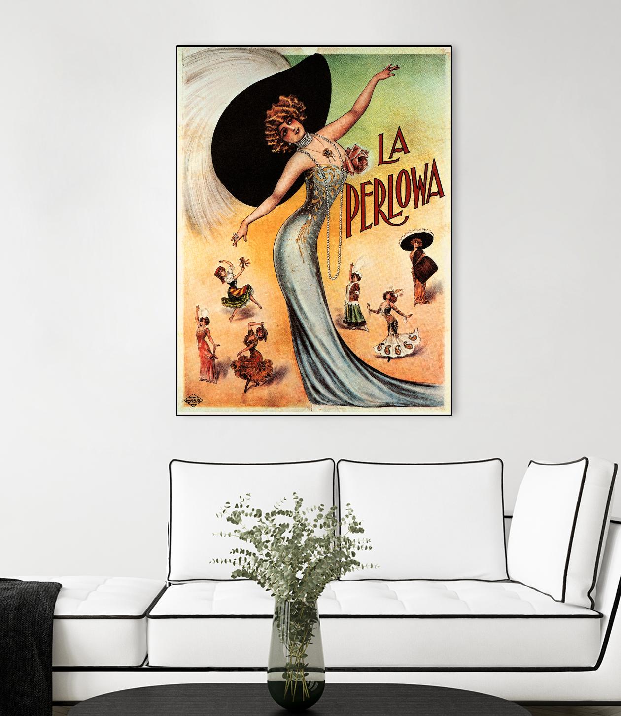 La Perlowa by Archive on GIANT ART - orange vintage song