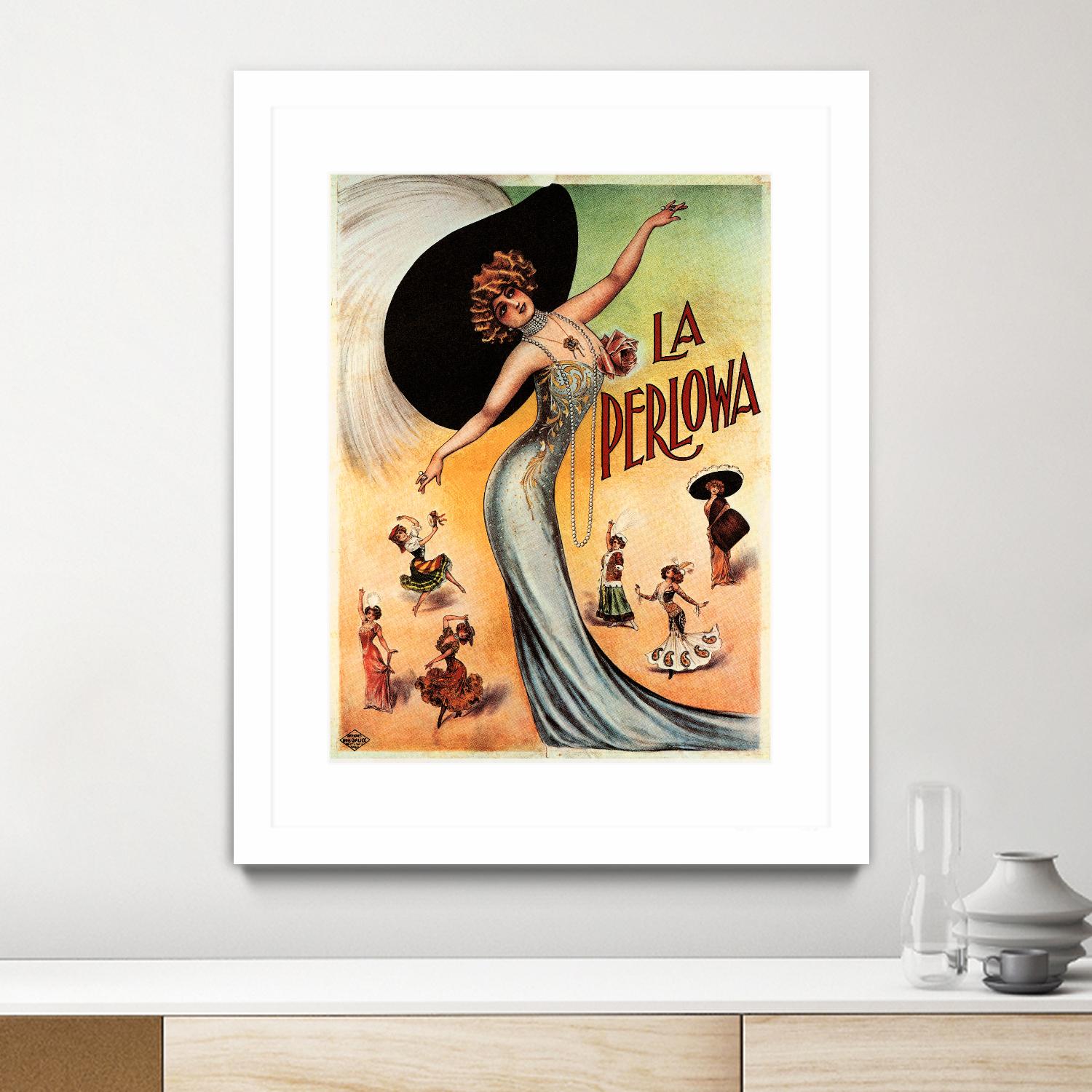 La Perlowa by Archive on GIANT ART - orange vintage song