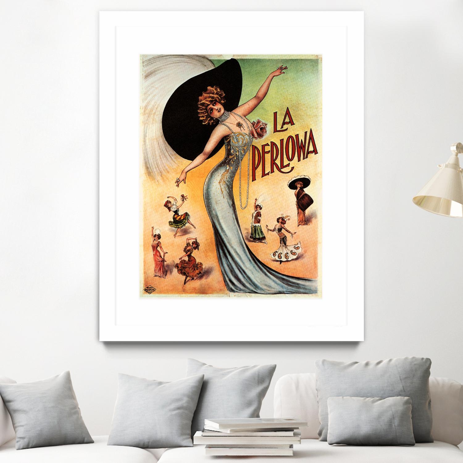 La Perlowa by Archive on GIANT ART - orange vintage song