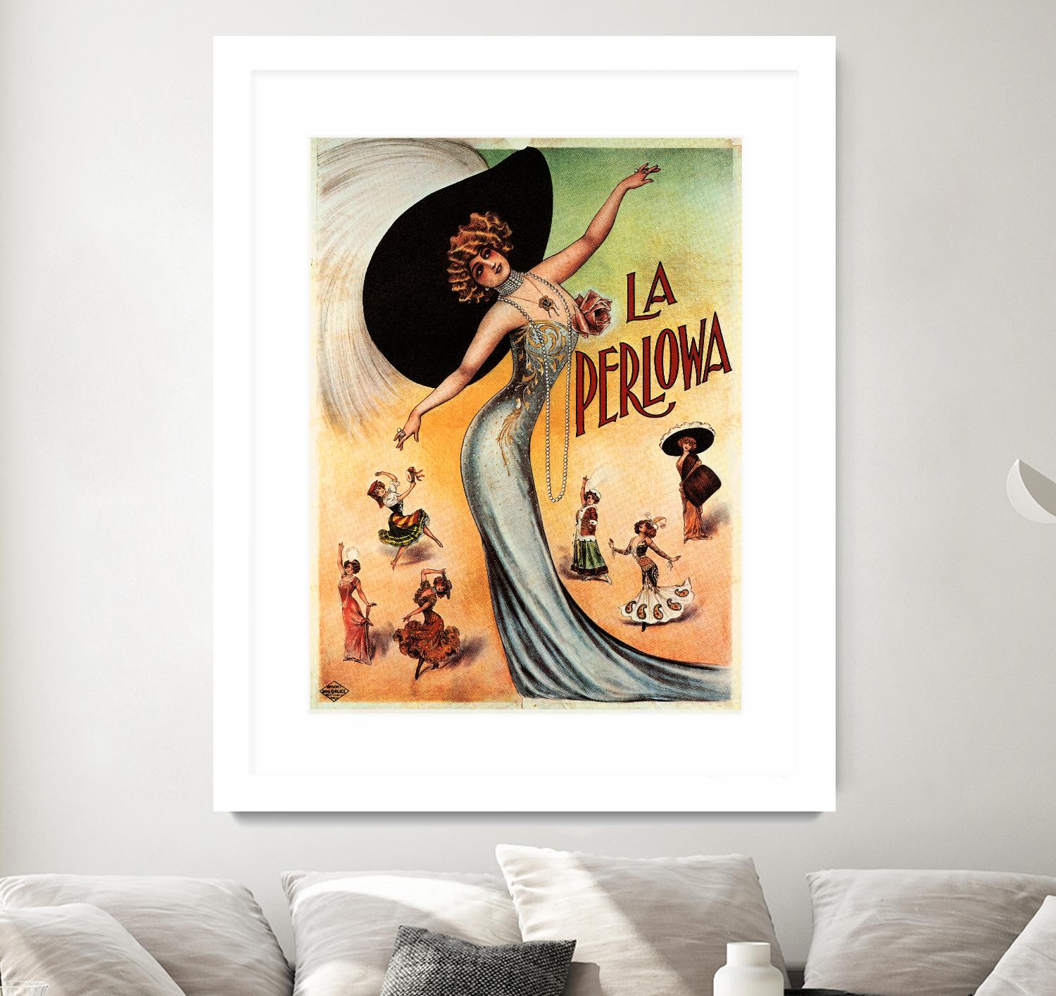 La Perlowa by Archive on GIANT ART - orange vintage song