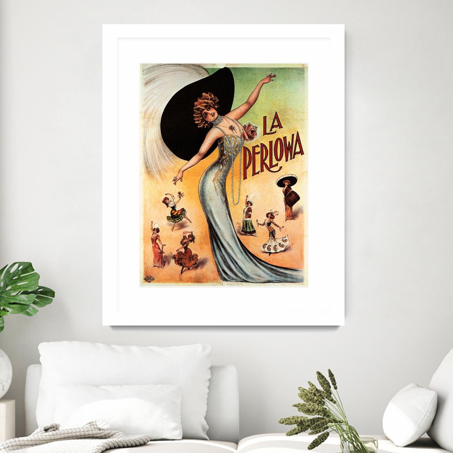 La Perlowa by Archive on GIANT ART - orange vintage song