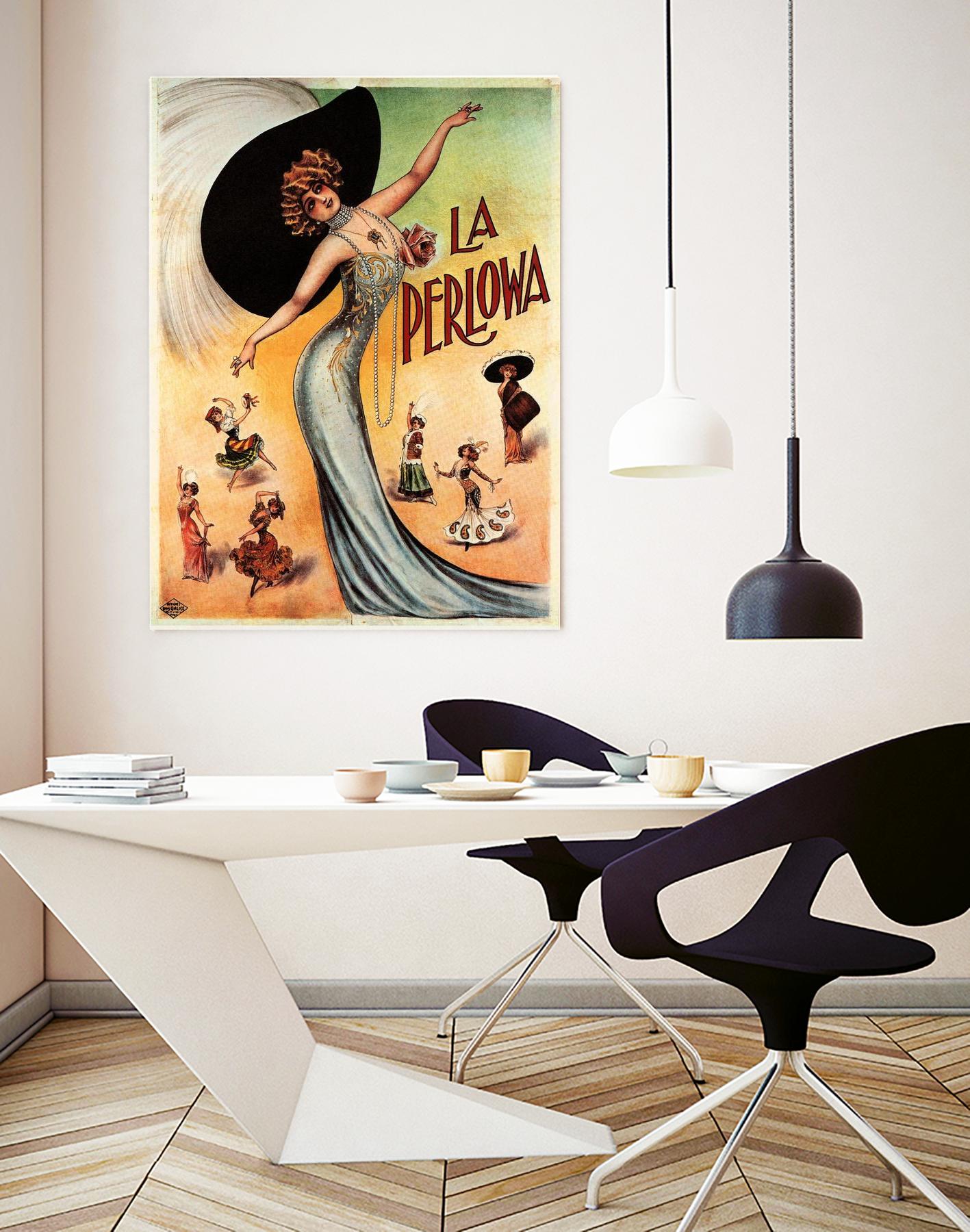 La Perlowa by Archive on GIANT ART - orange vintage song