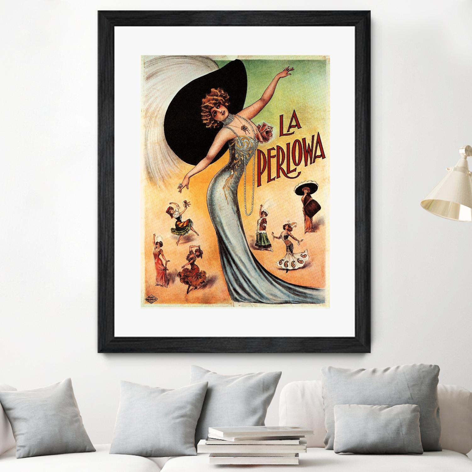 La Perlowa by Archive on GIANT ART - orange vintage song