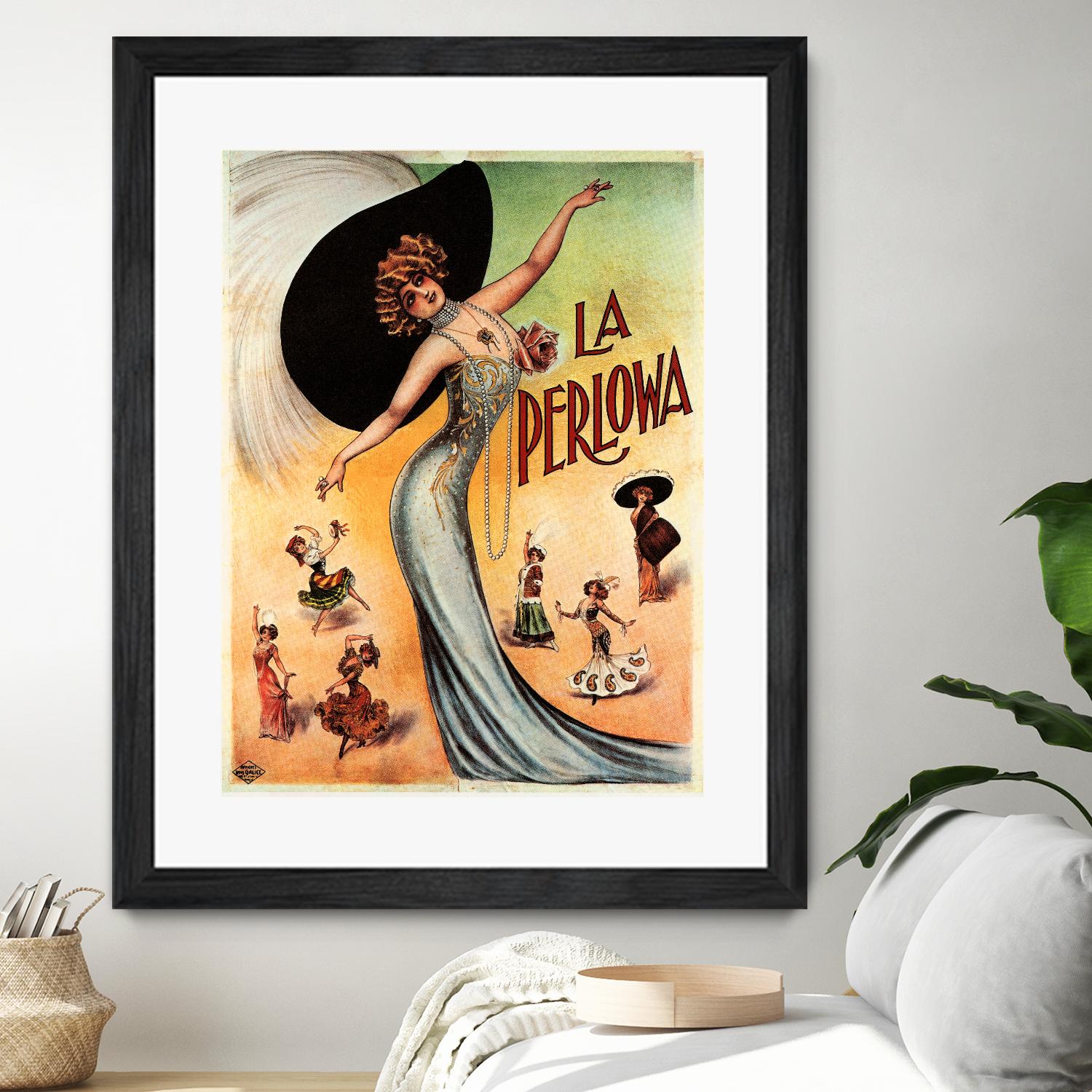 La Perlowa by Archive on GIANT ART - orange vintage song