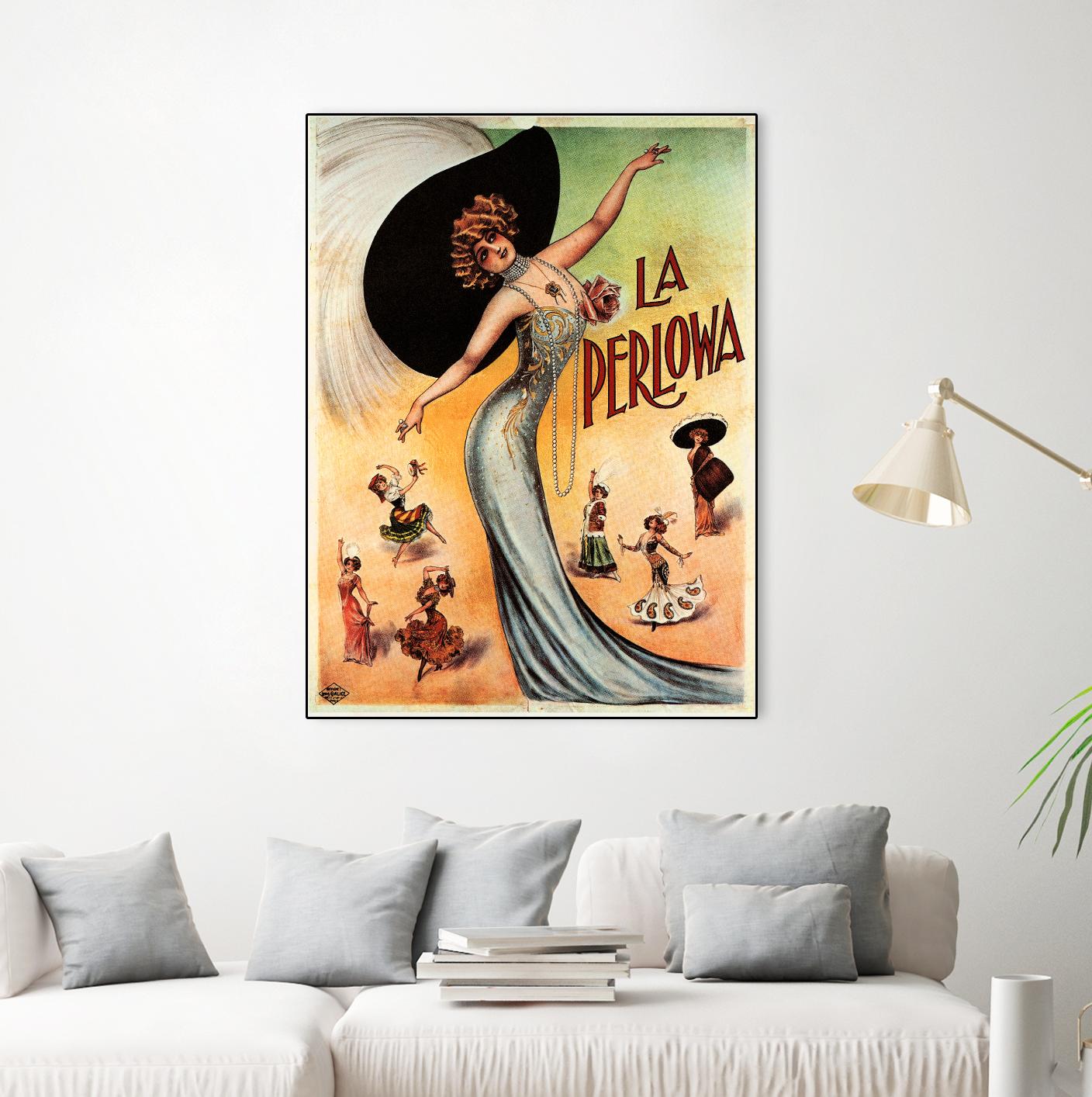 La Perlowa by Archive on GIANT ART - orange vintage song