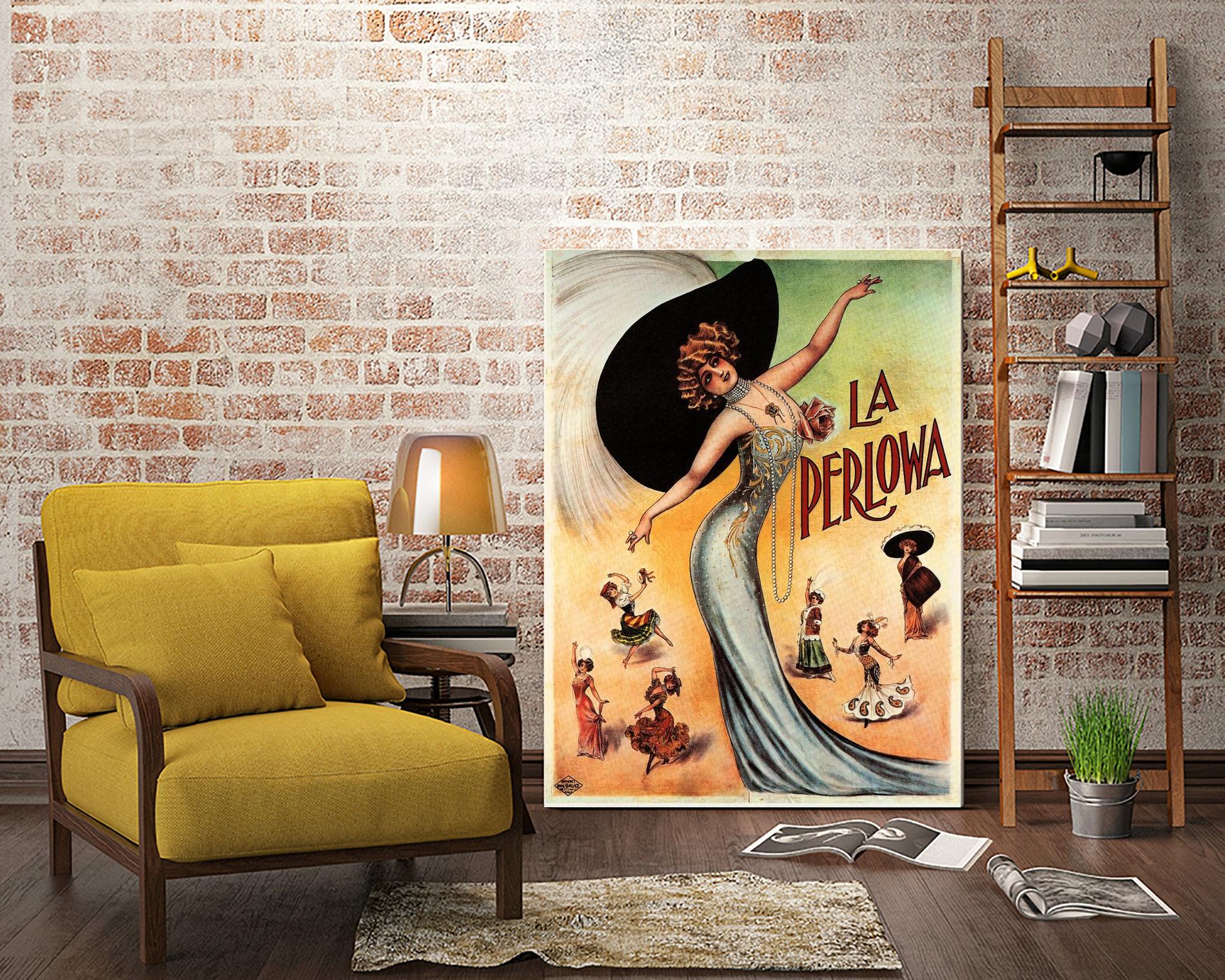 La Perlowa by Archive on GIANT ART - orange vintage song