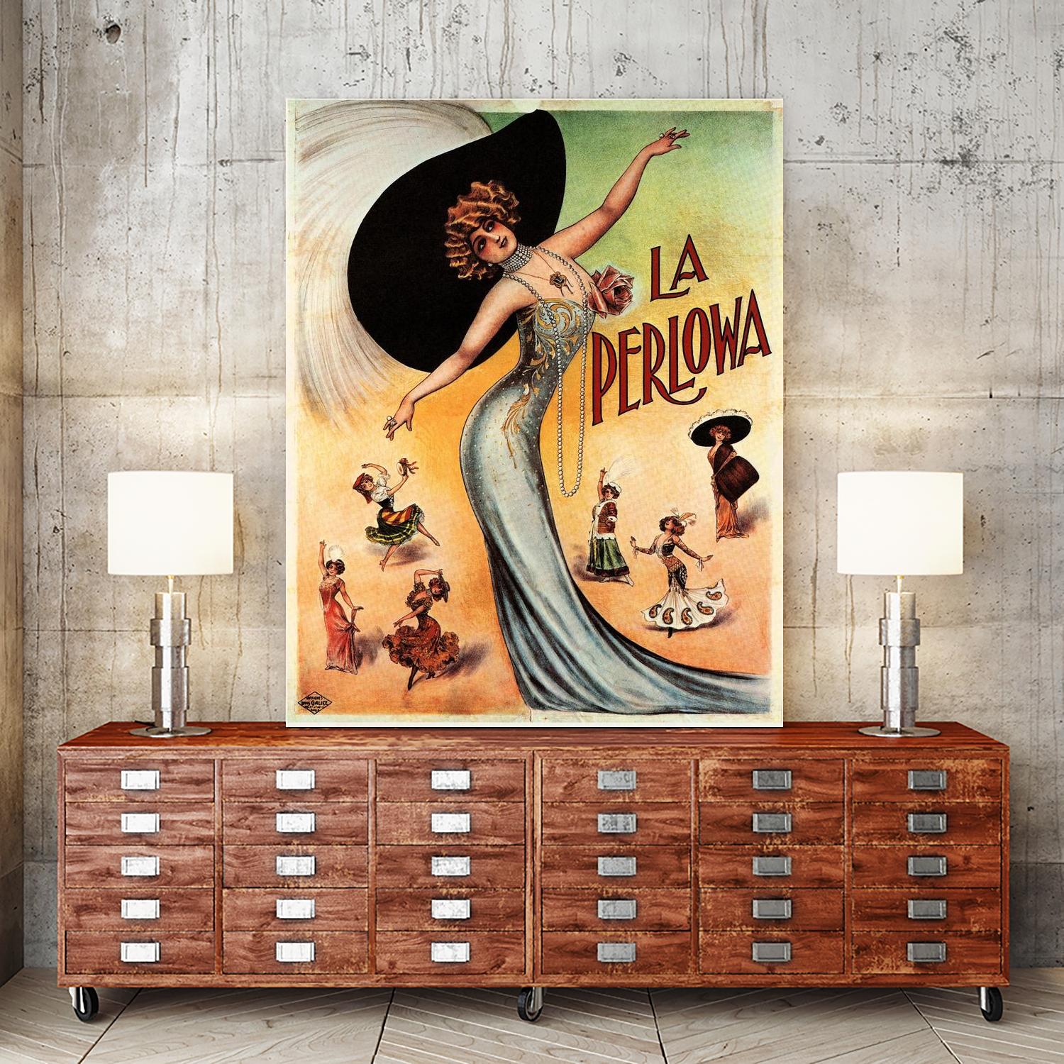 La Perlowa by Archive on GIANT ART - orange vintage song