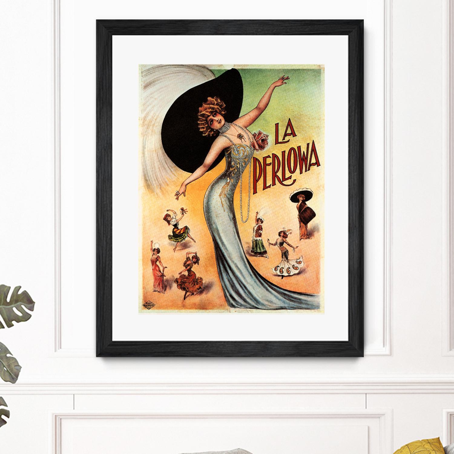 La Perlowa by Archive on GIANT ART - orange vintage song